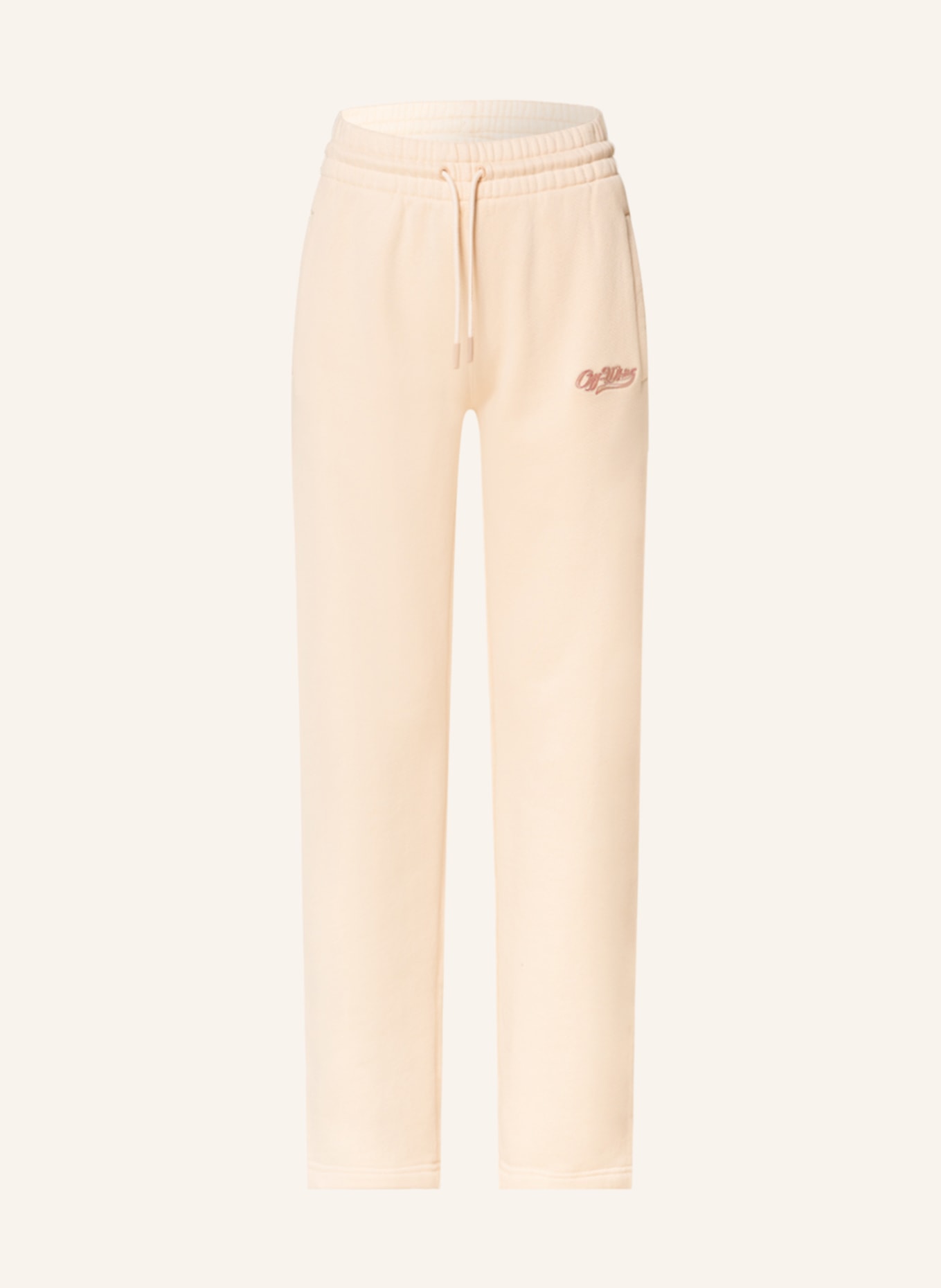 Off-White Spodnie dresowe, Kolor: JASNOPOMARAŃCZOWY (Obrazek 1)