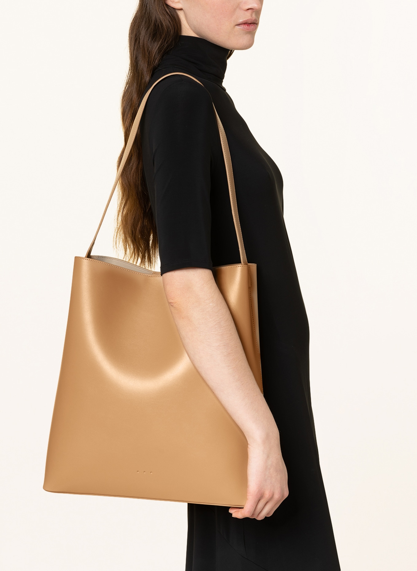 AESTHER EKME Handbag HAT SAC, Color: LIGHT BROWN (Image 4)