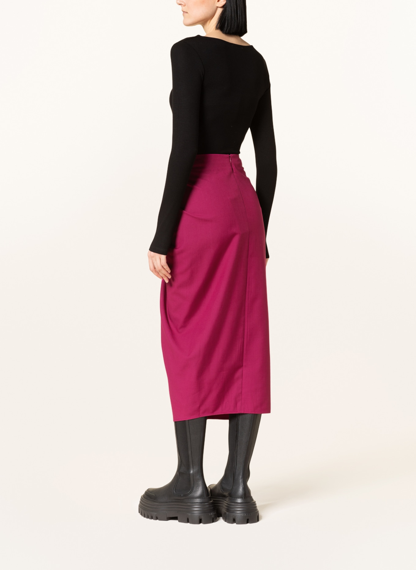 DAILY PAPER Skirt PERDI, Color: PINK (Image 3)