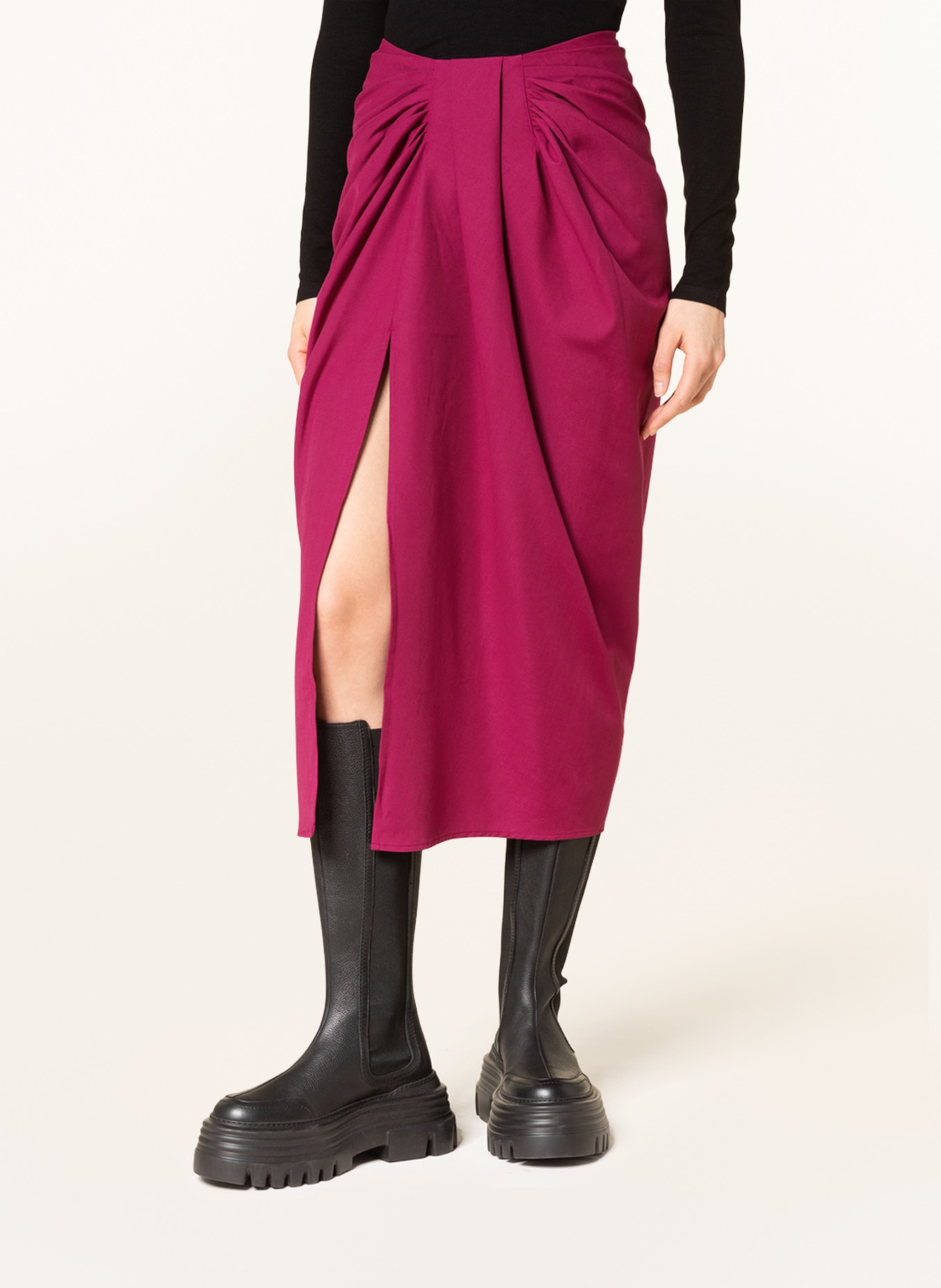 DAILY PAPER Skirt PERDI, Color: PINK (Image 4)