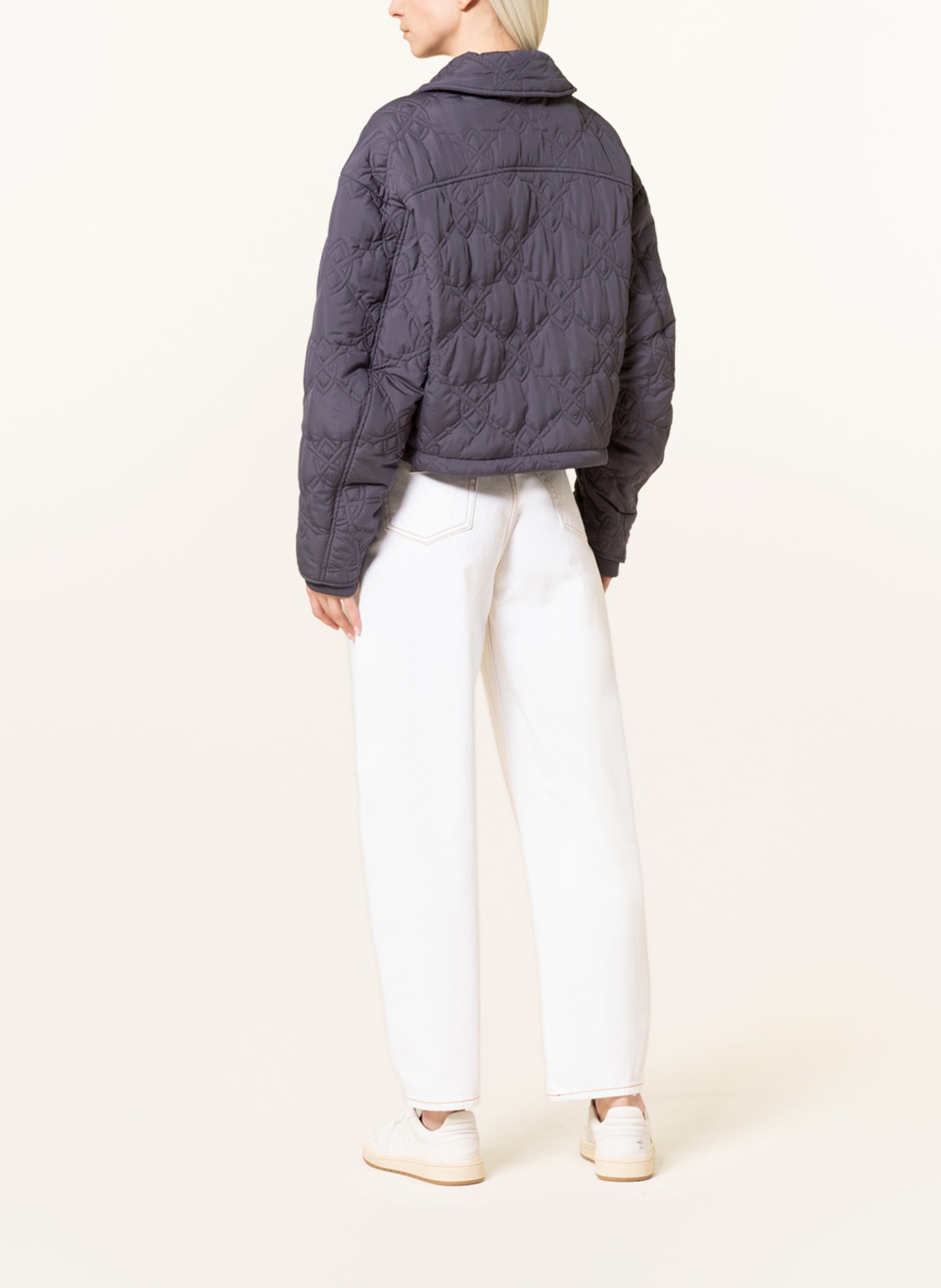 DAILY PAPER Quilted jacket PHILIPA, Color: DARK BLUE (Image 3)