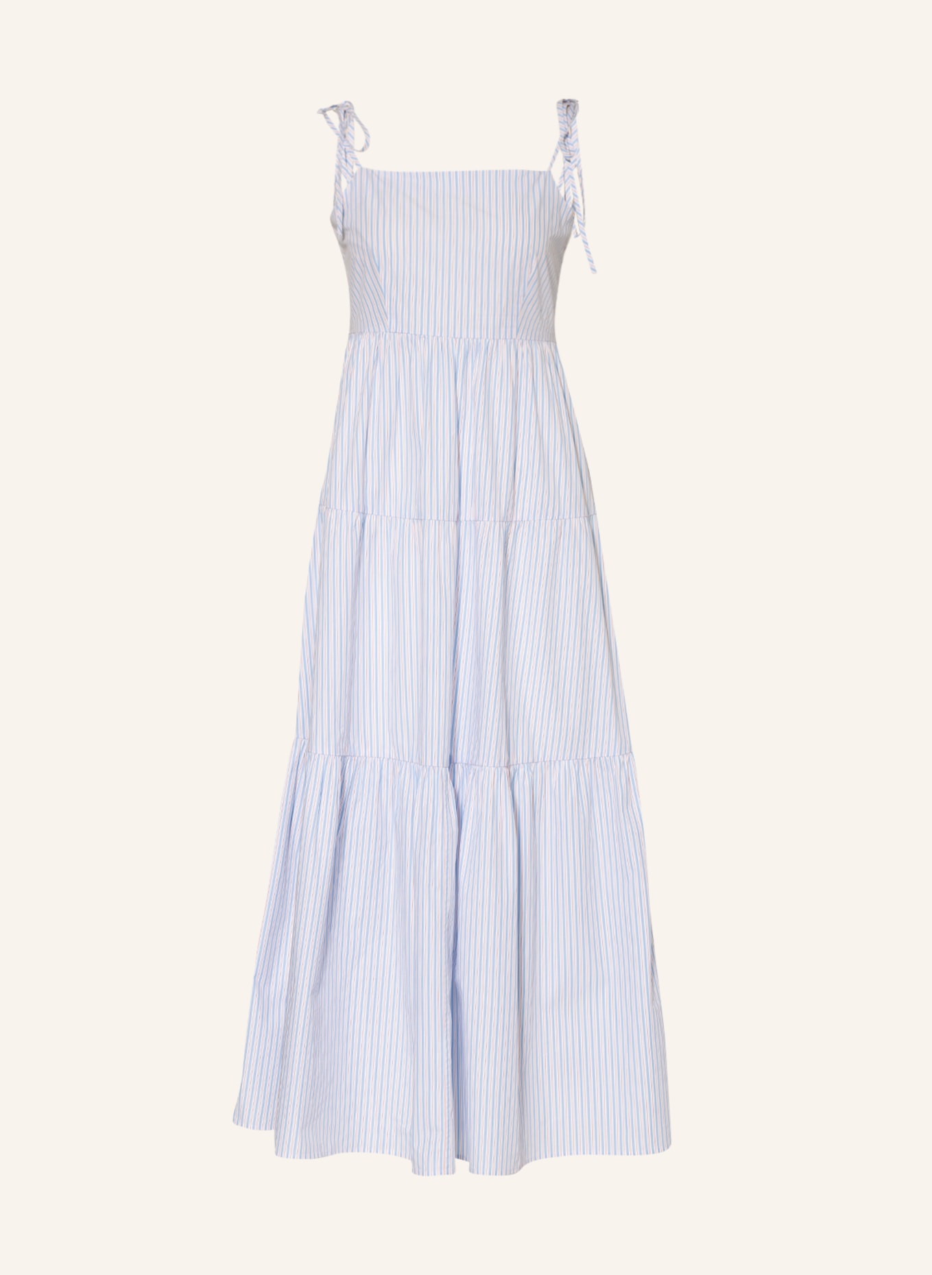 TOMMY HILFIGER Dress, Color: WHITE/ LIGHT BLUE/ ORANGE (Image 1)