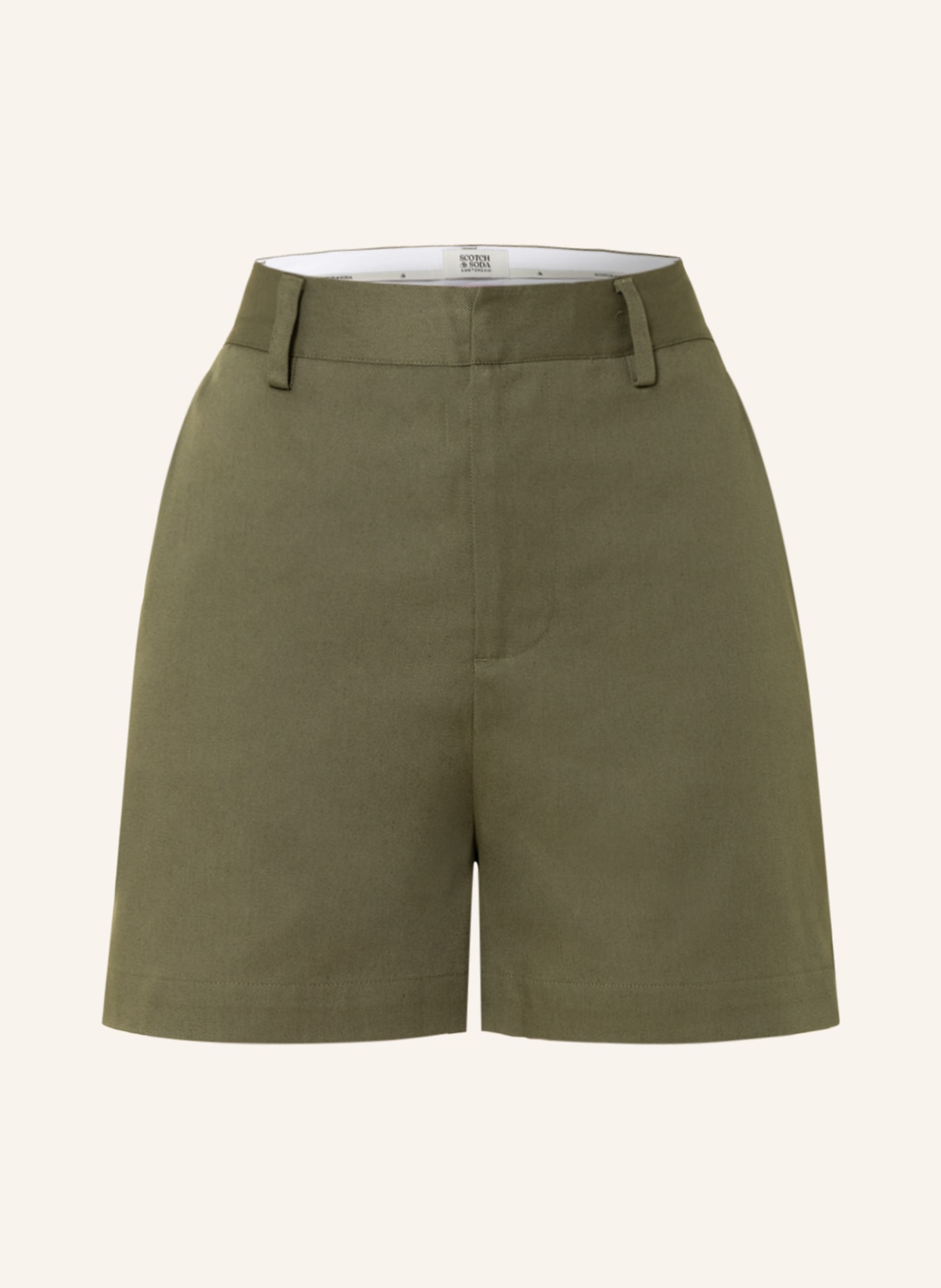 SCOTCH & SODA Chino shorts, Color: OLIVE (Image 1)