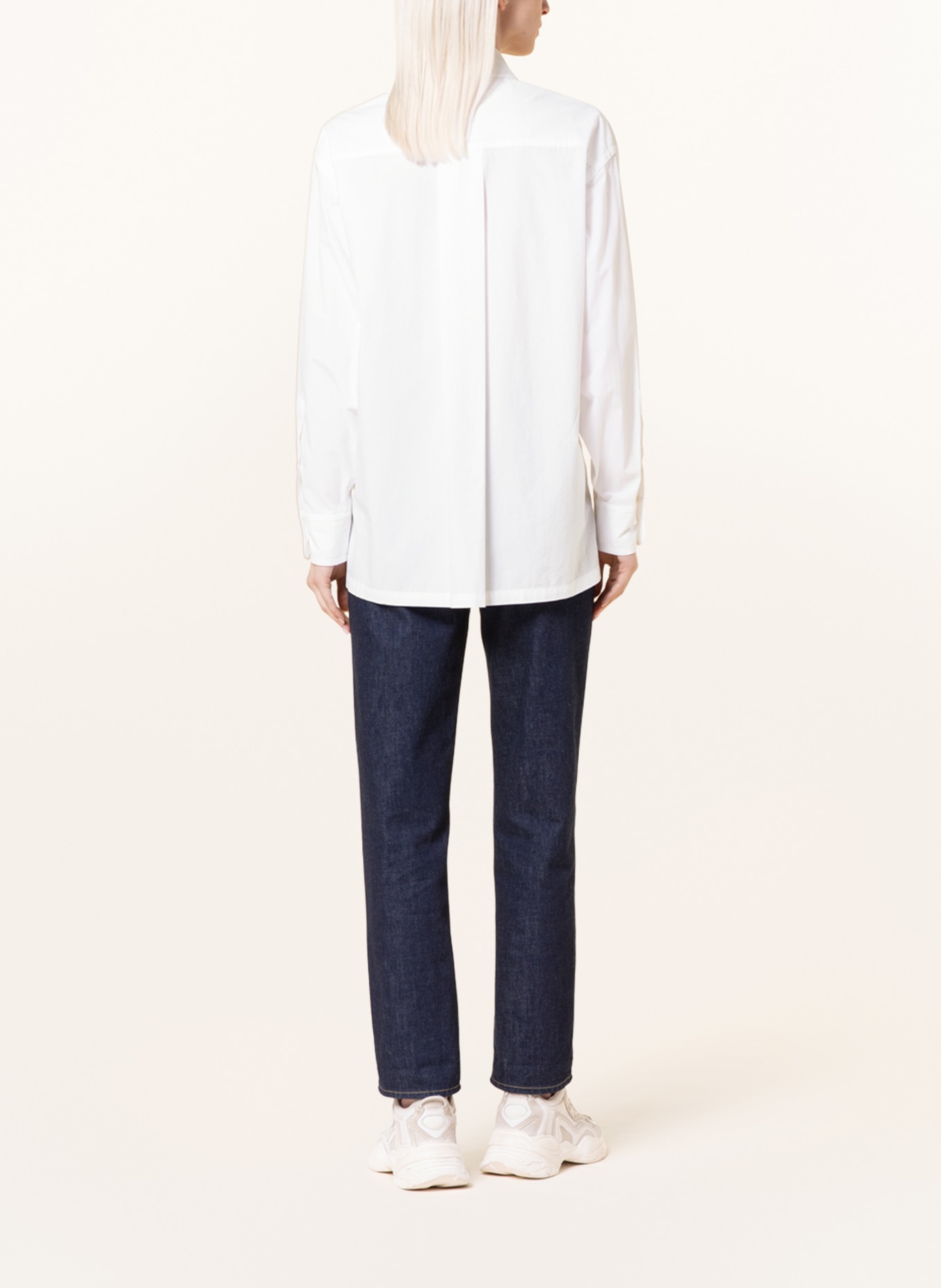 KENZO Oversized shirt blouse, Color: WHITE (Image 3)