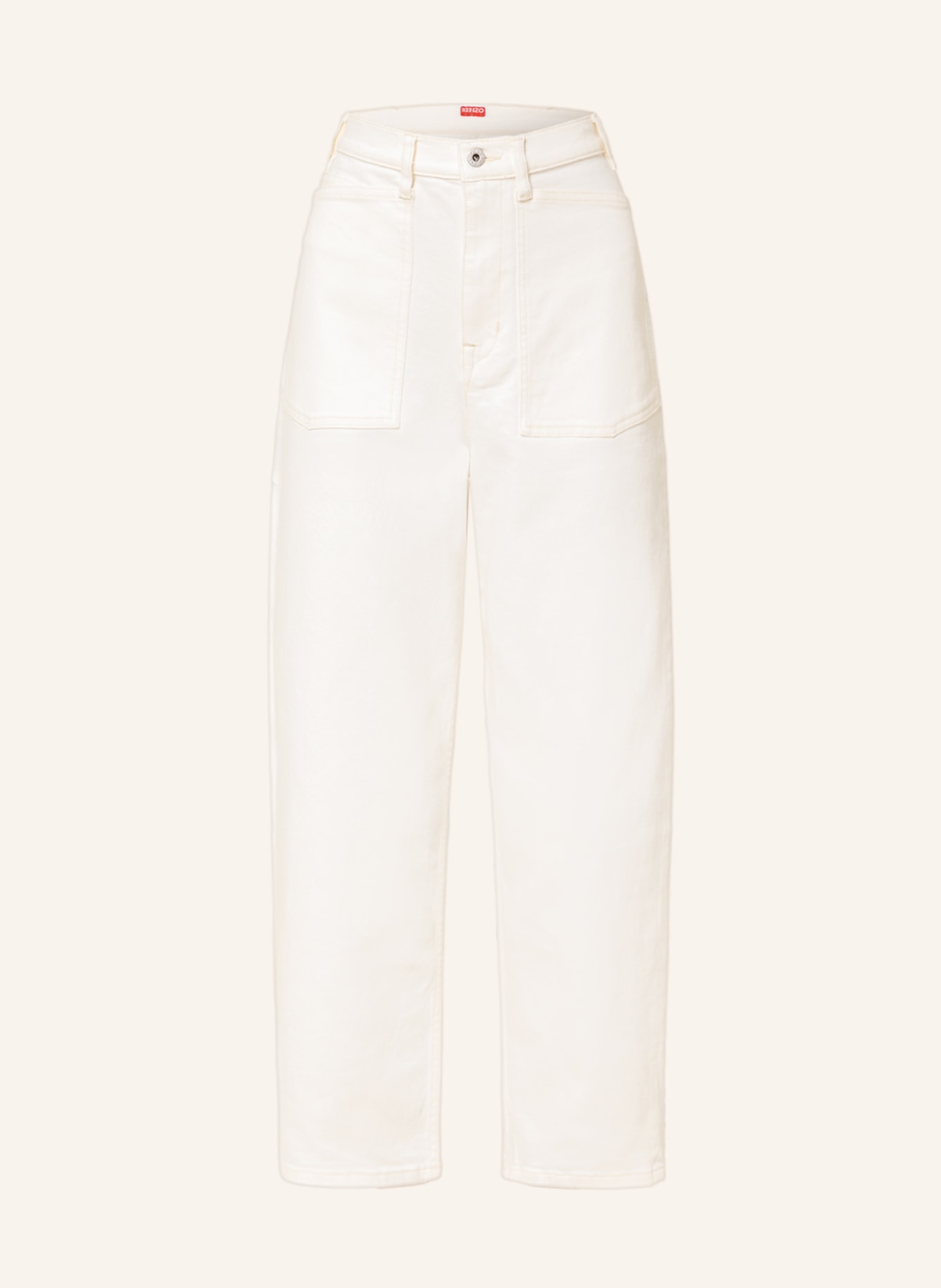 KENZO Mom jeans, Color: WB BLEACHED WHITE DENIM (Image 1)