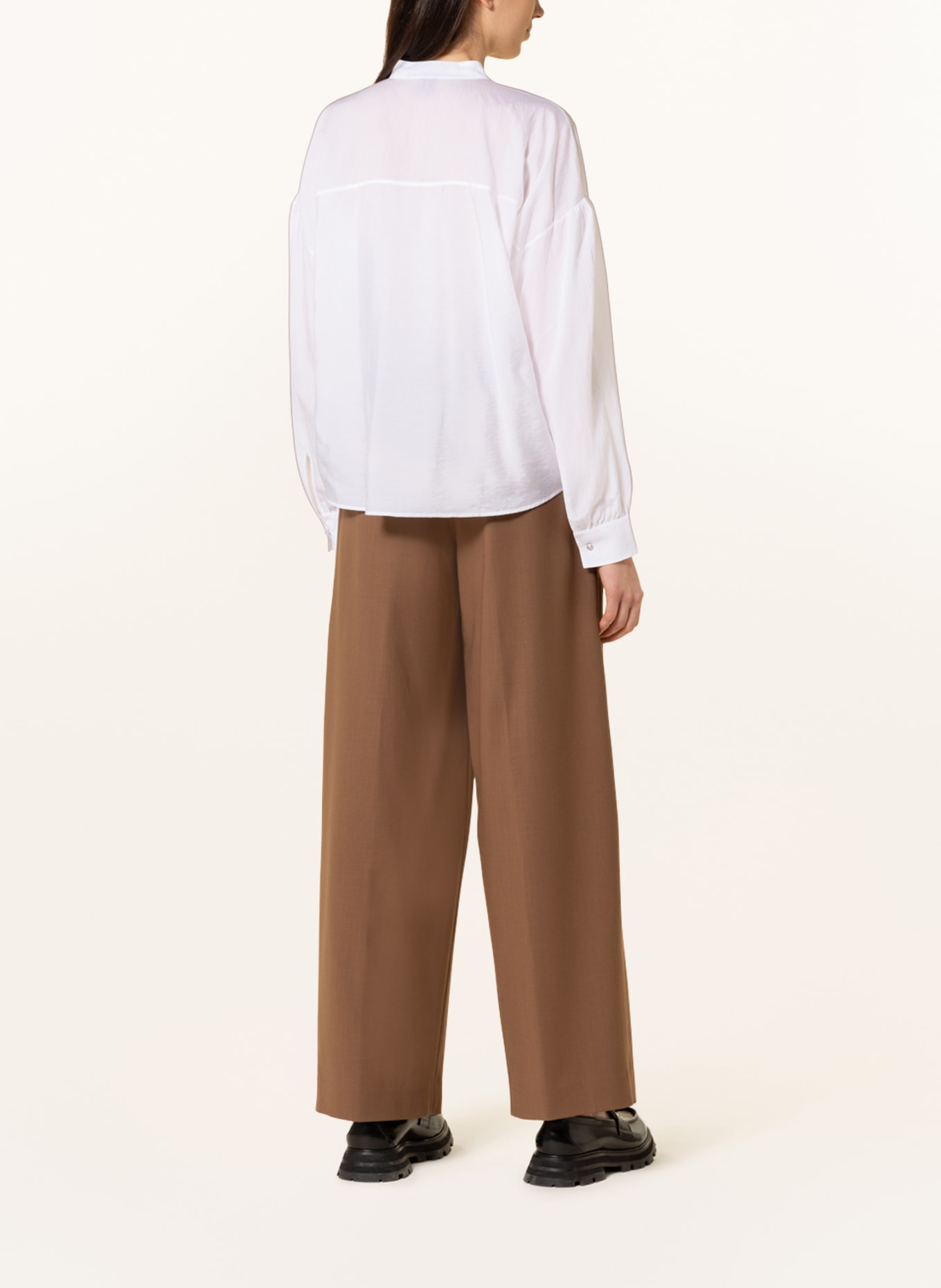 BOSS Oversized blouse BEFELIPPE , Color: WHITE (Image 3)