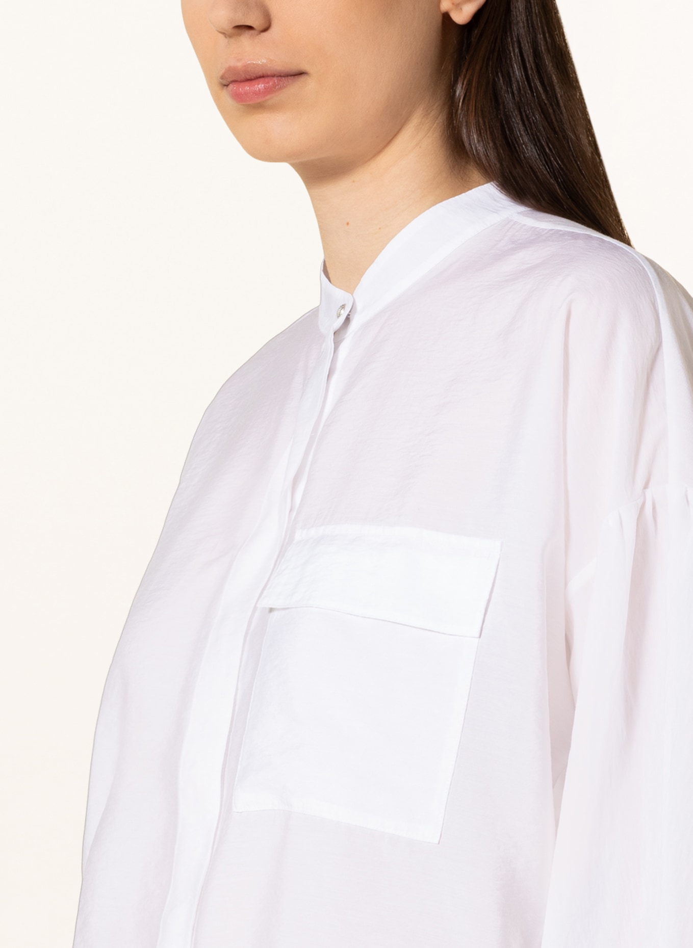 BOSS Oversized blouse BEFELIPPE , Color: WHITE (Image 4)