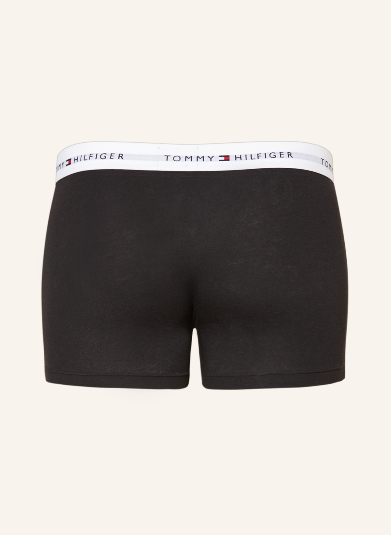 TOMMY HILFIGER 3er-Pack Boxershorts: SCHWARZ