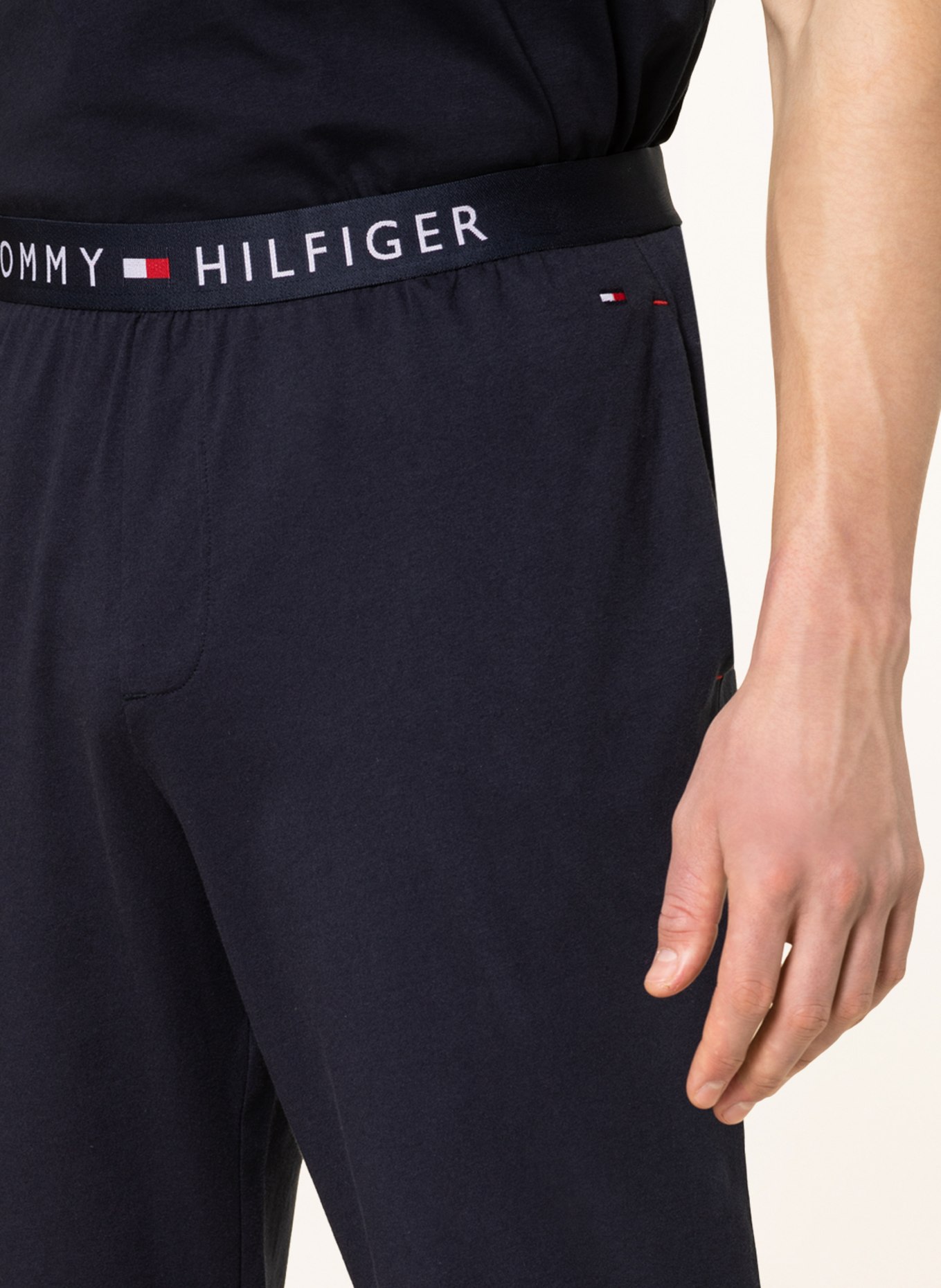 TOMMY HILFIGER Pyžamové kalhoty, Barva: TMAVĚ MODRÁ (Obrázek 5)