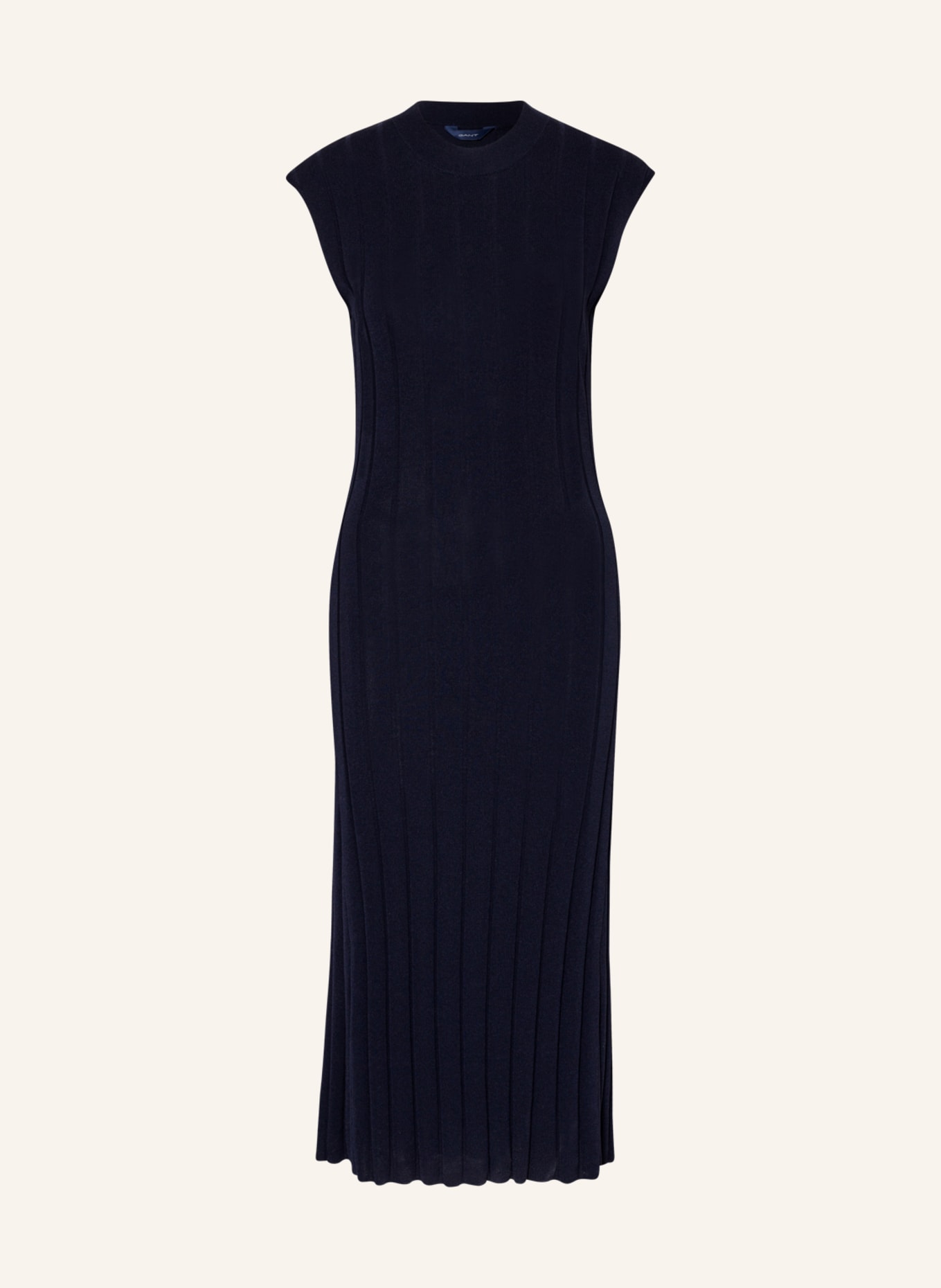 GANT Pletené šaty, Barva: TMAVĚ MODRÁ (Obrázek 1)