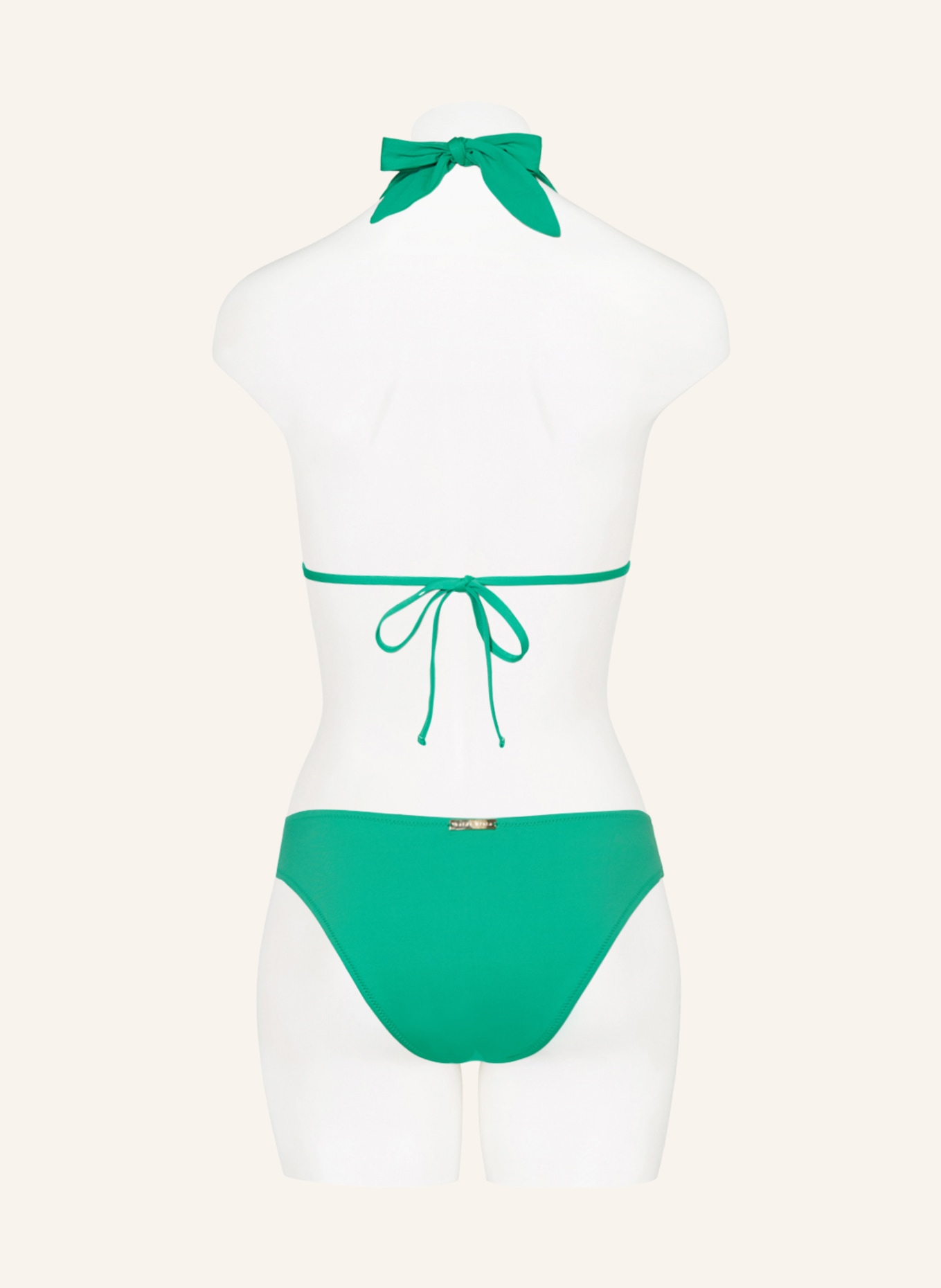 heidi klein Triangle bikini top MALDIVES, Color: GREEN (Image 3)