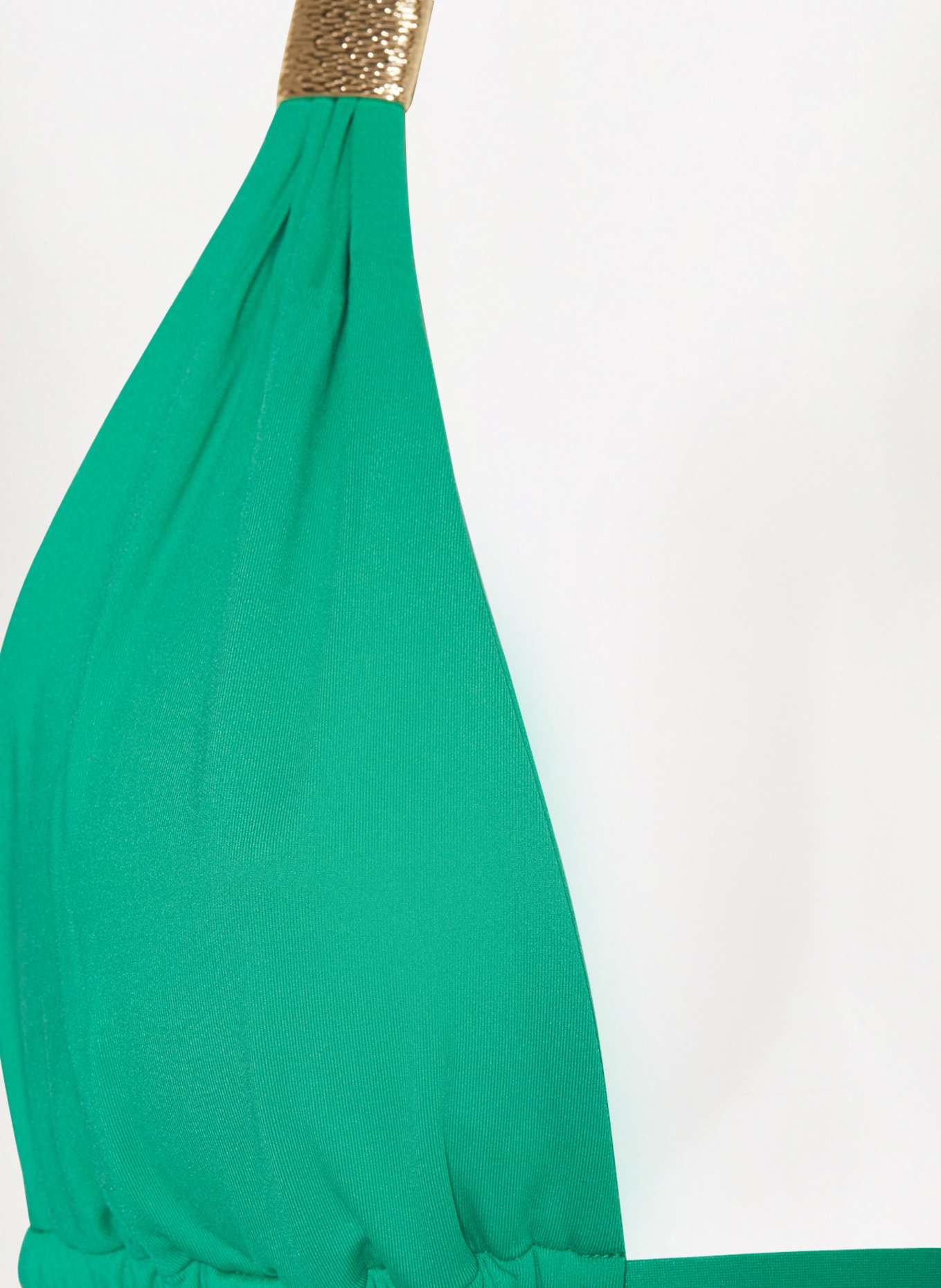 heidi klein Triangle bikini top MALDIVES, Color: GREEN (Image 4)