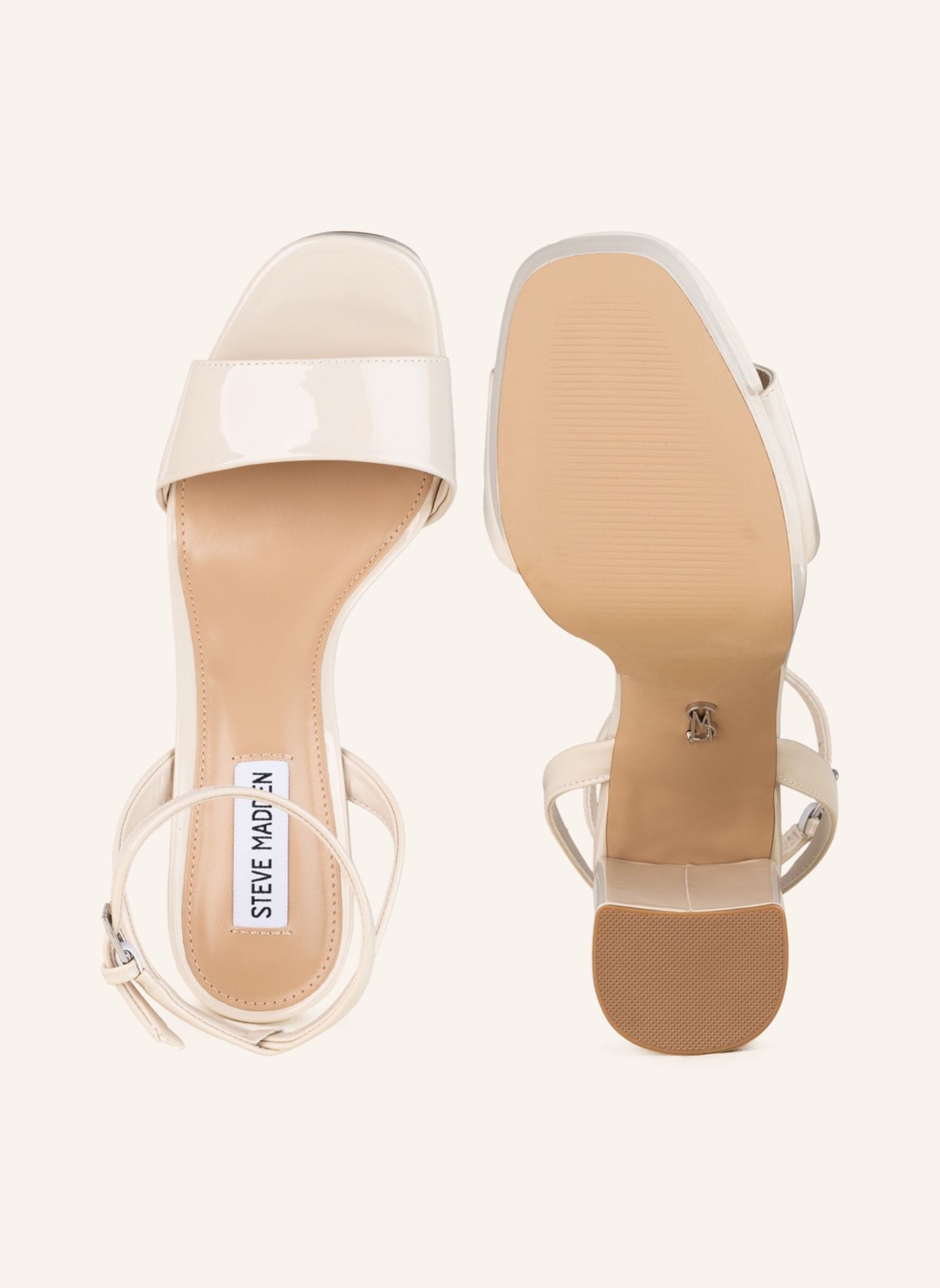 STEVE MADDEN Platform sandals LESSA, Color: CREAM (Image 5)