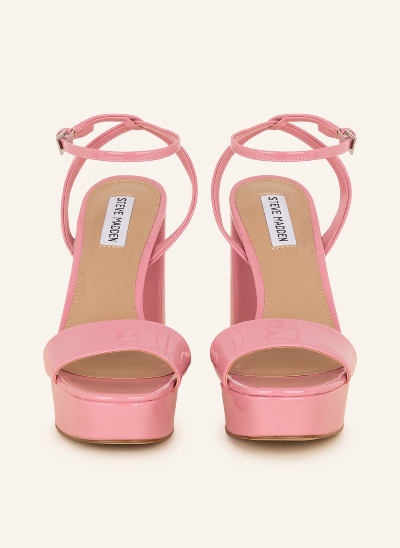 STEVE MADDEN Platform sandals LESSA in pink