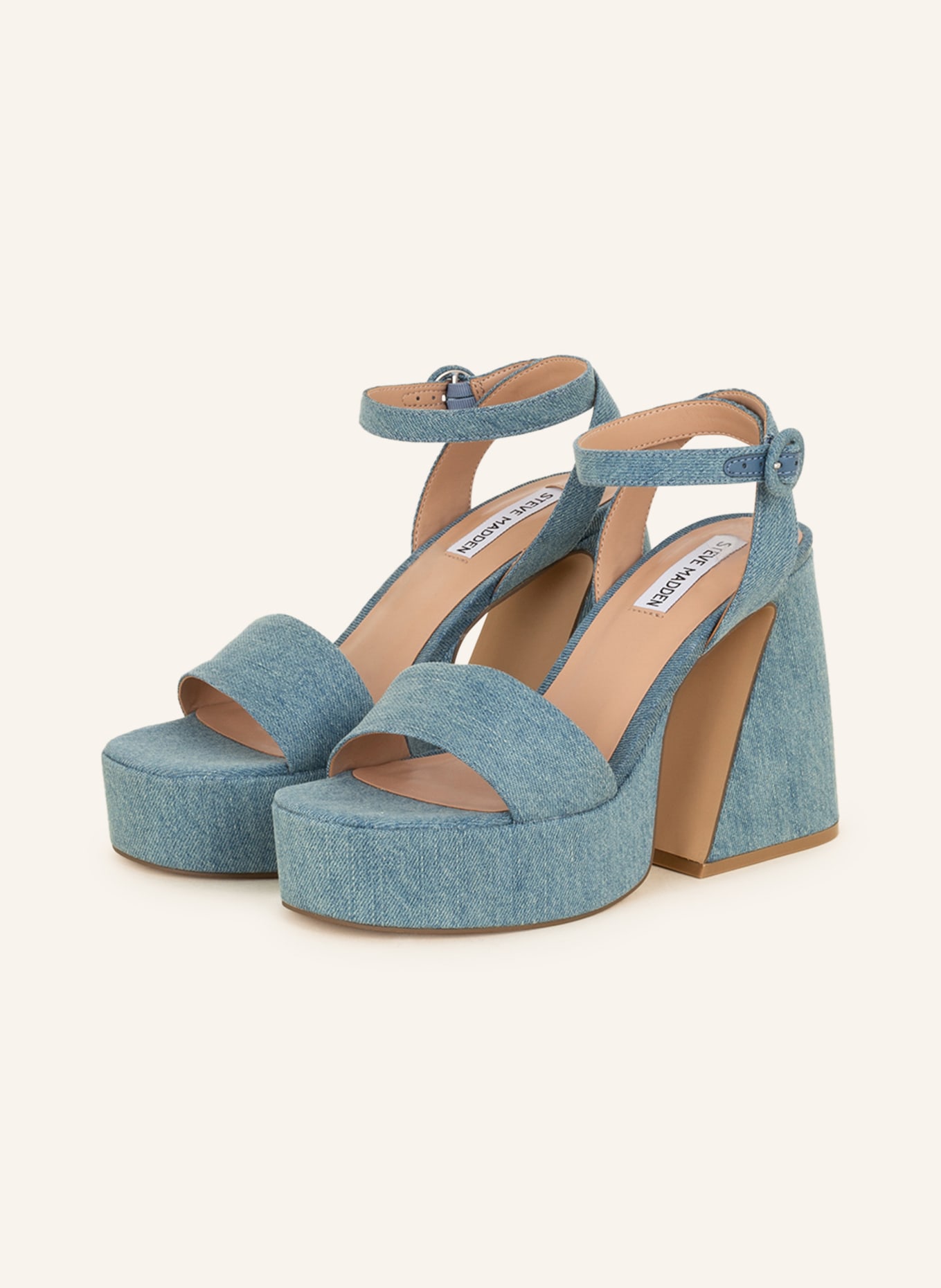 STEVE MADDEN Platform sandals PAYSIN, Color: BLUE (Image 1)