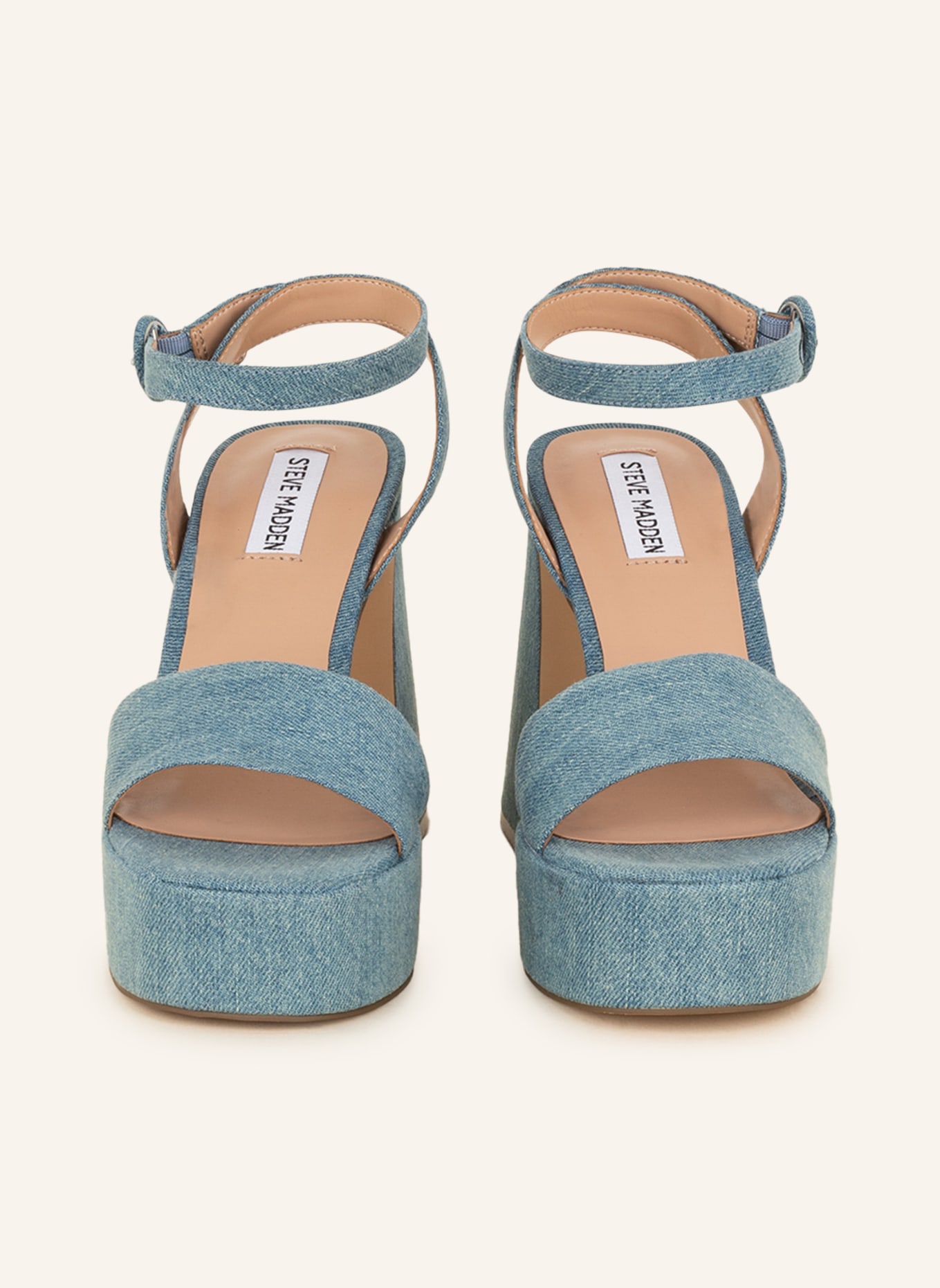STEVE MADDEN Platform sandals PAYSIN, Color: BLUE (Image 3)