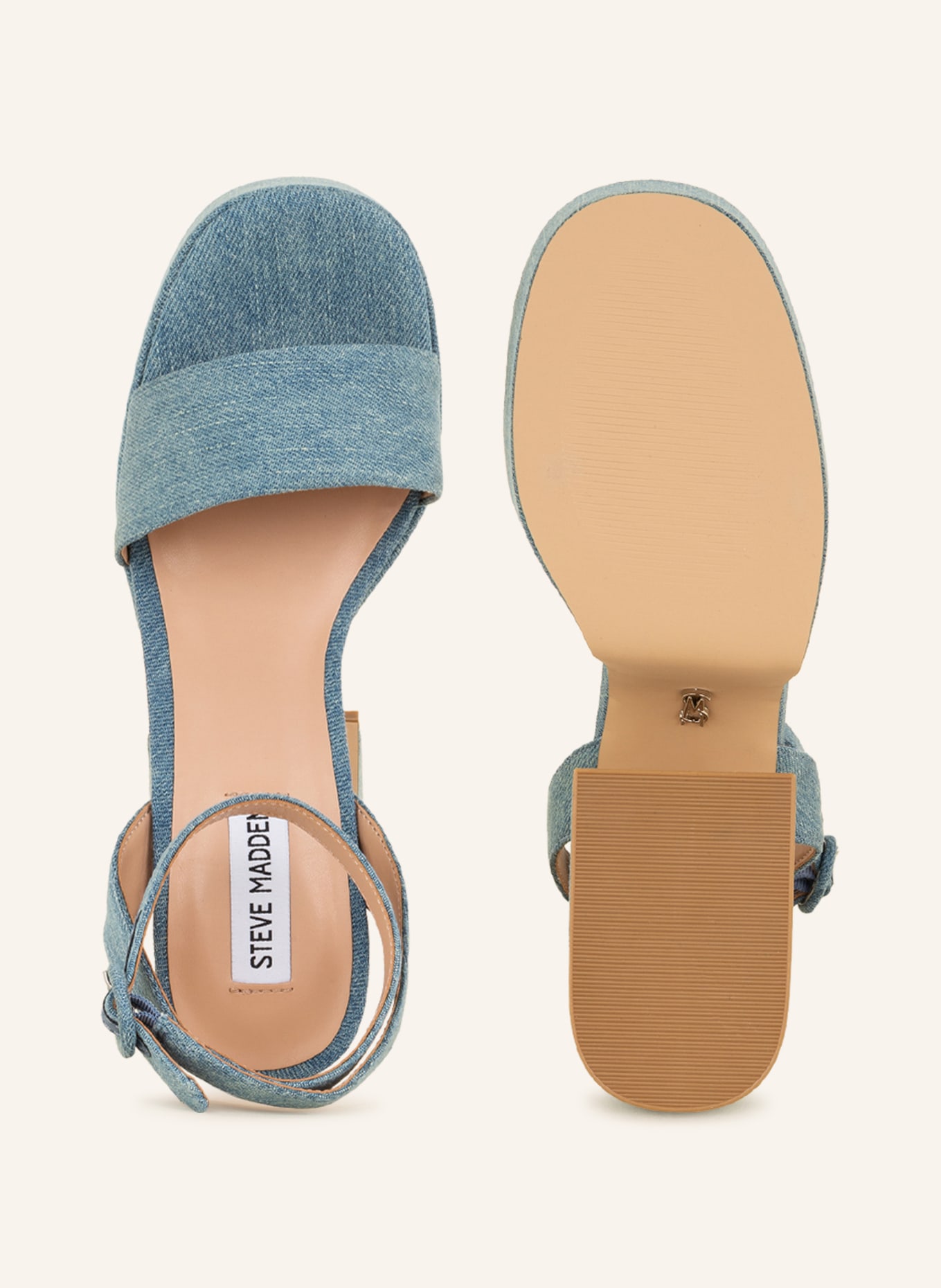 STEVE MADDEN Platform sandals PAYSIN, Color: BLUE (Image 5)