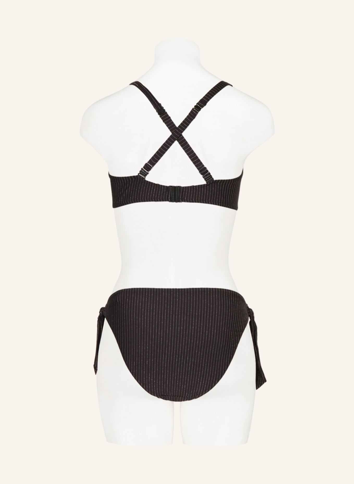 PrimaDonna Underwired bikini top SOLTA with glitter thread, Color: BLACK (Image 6)