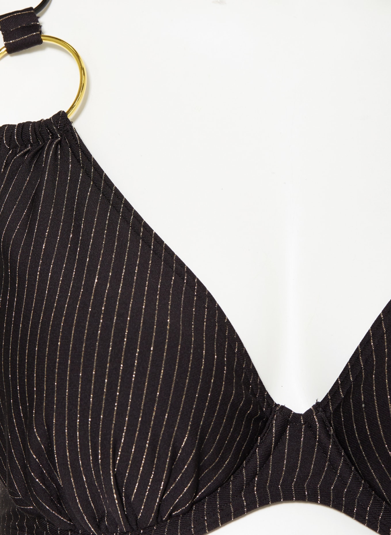 PrimaDonna Underwired bikini top SOLTA with glitter thread, Color: BLACK (Image 7)