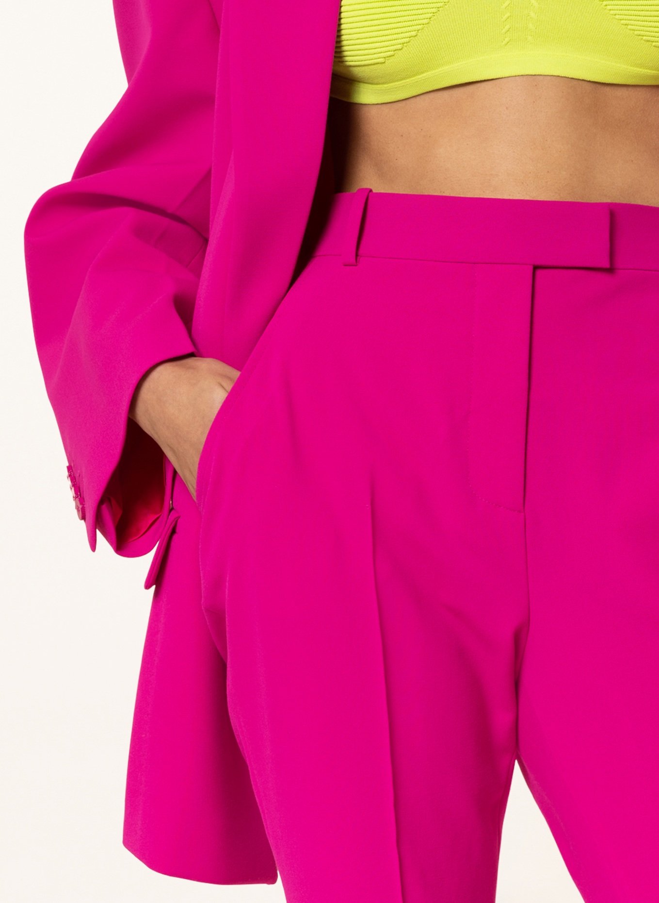 THE ATTICO Trousers BERRY, Color: PINK (Image 5)