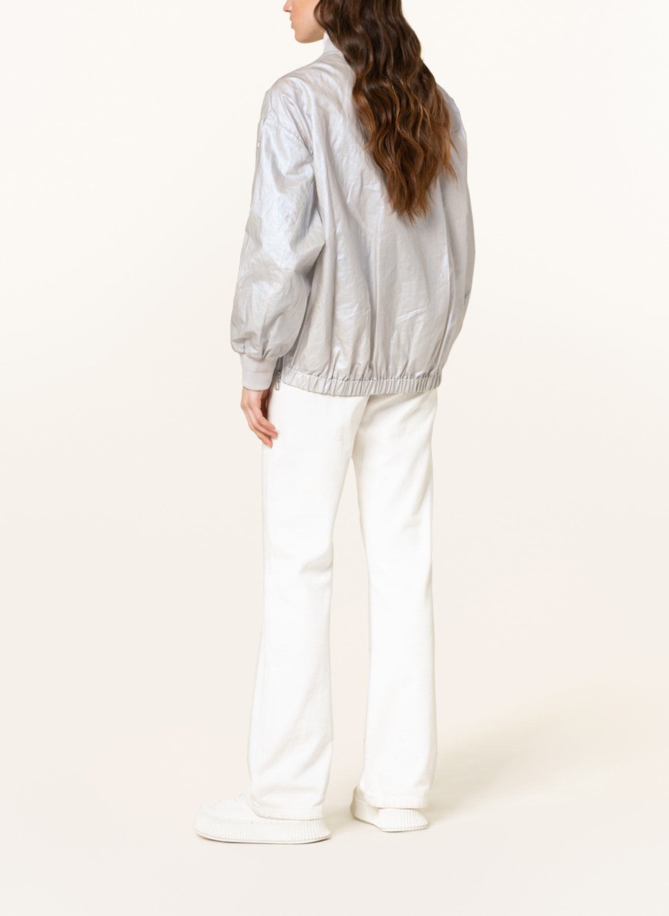 DUNO Bomber jacket MAYSA, Color: WHITE (Image 3)