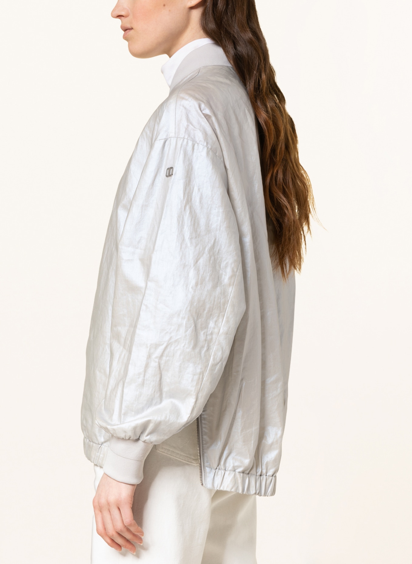 DUNO Bomber jacket MAYSA, Color: WHITE (Image 4)