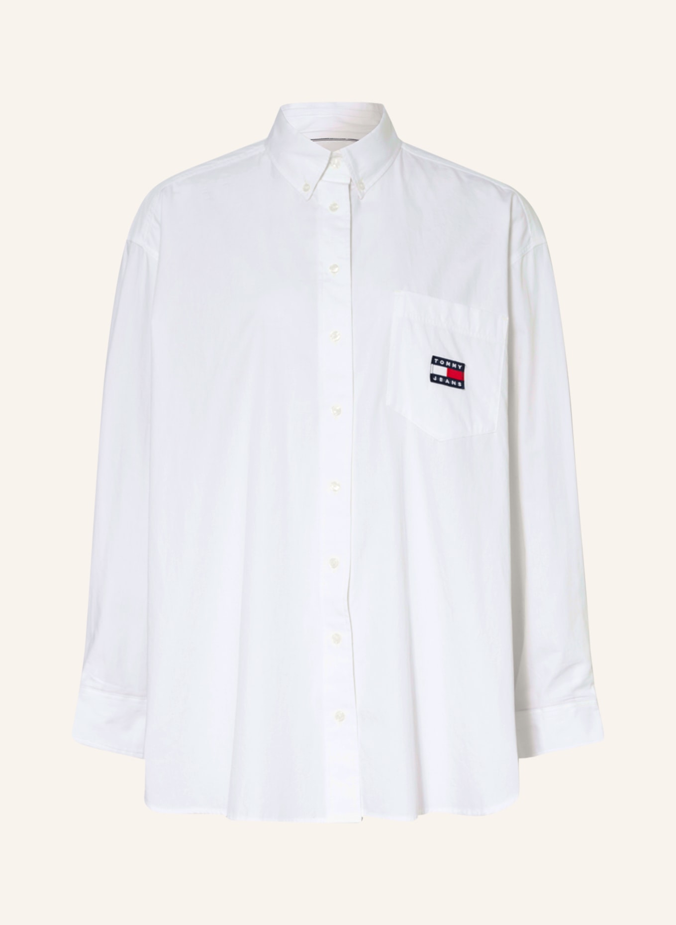 TOMMY JEANS Shirt blouse, Color: WHITE (Image 1)