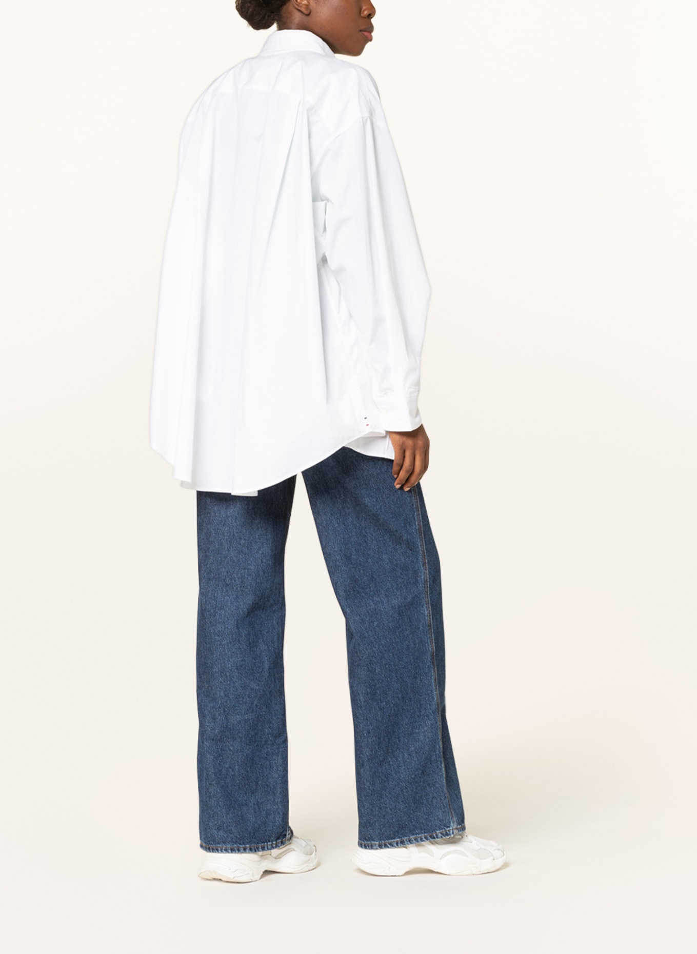 TOMMY JEANS Shirt blouse, Color: WHITE (Image 3)