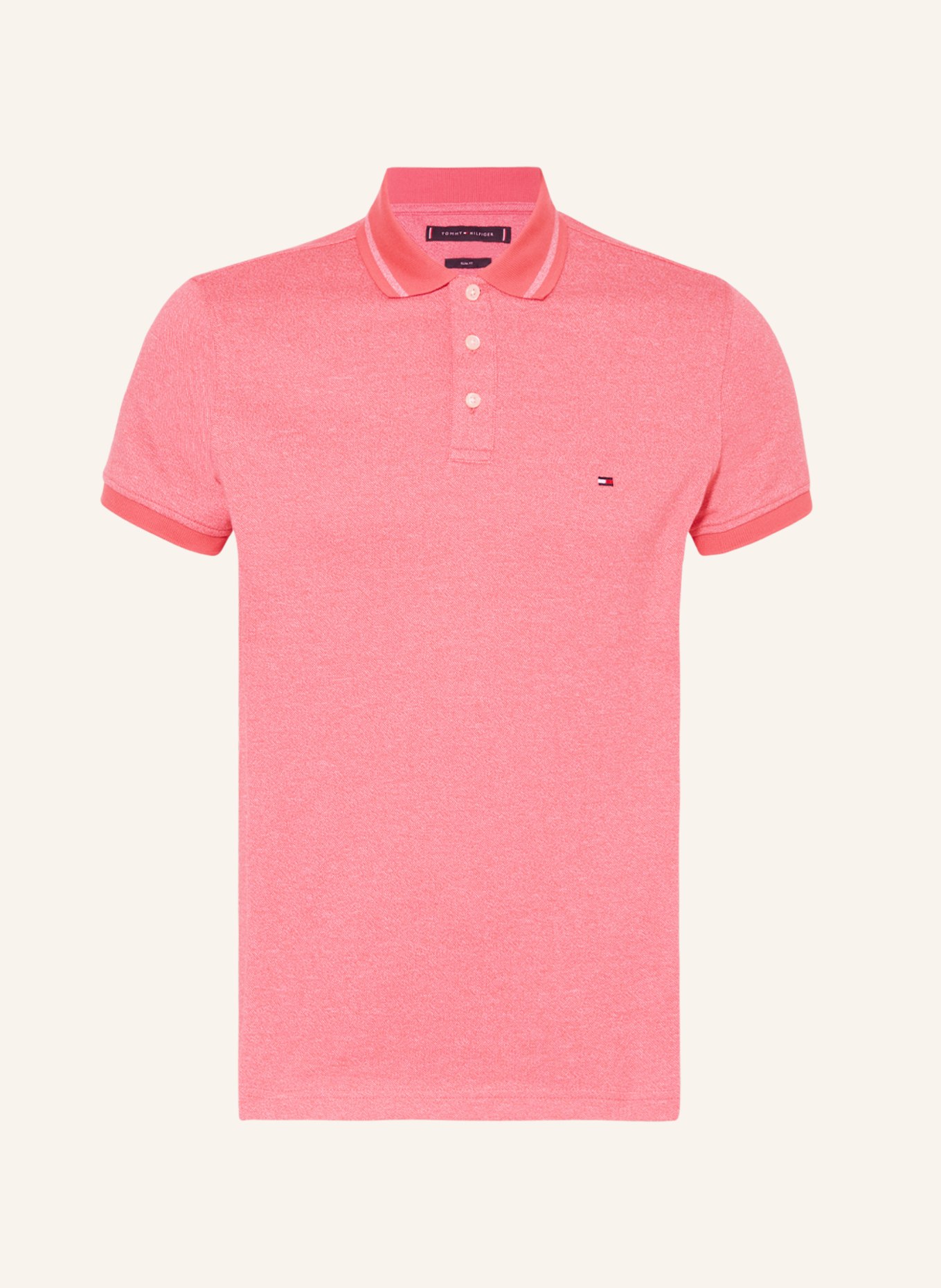 Pink tommy deals hilfiger polo shirt