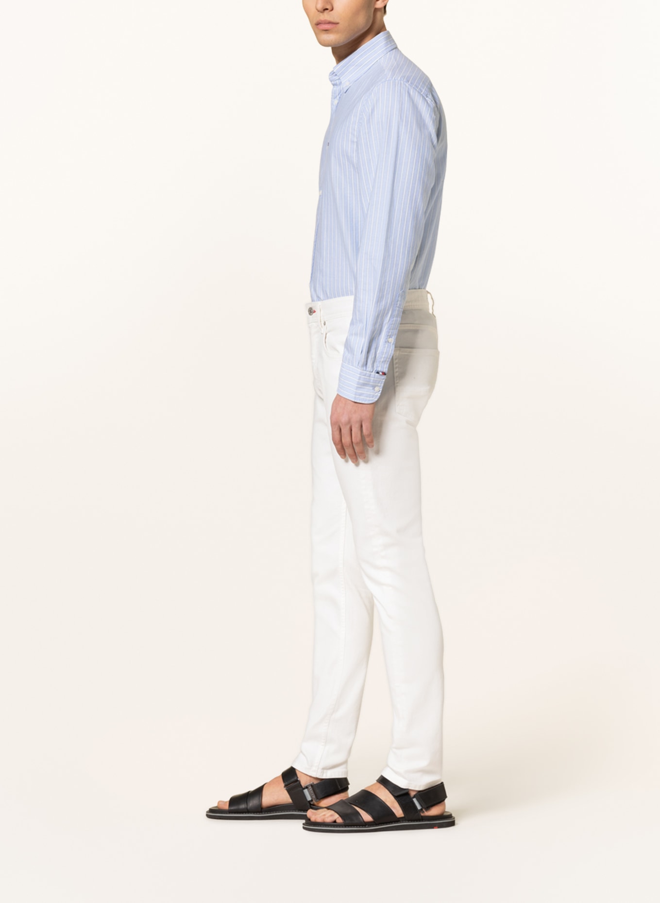 TOMMY HILFIGER Jeans HOUSTON Slim Taper Fit, Farbe: 1CD Gale White (Bild 4)