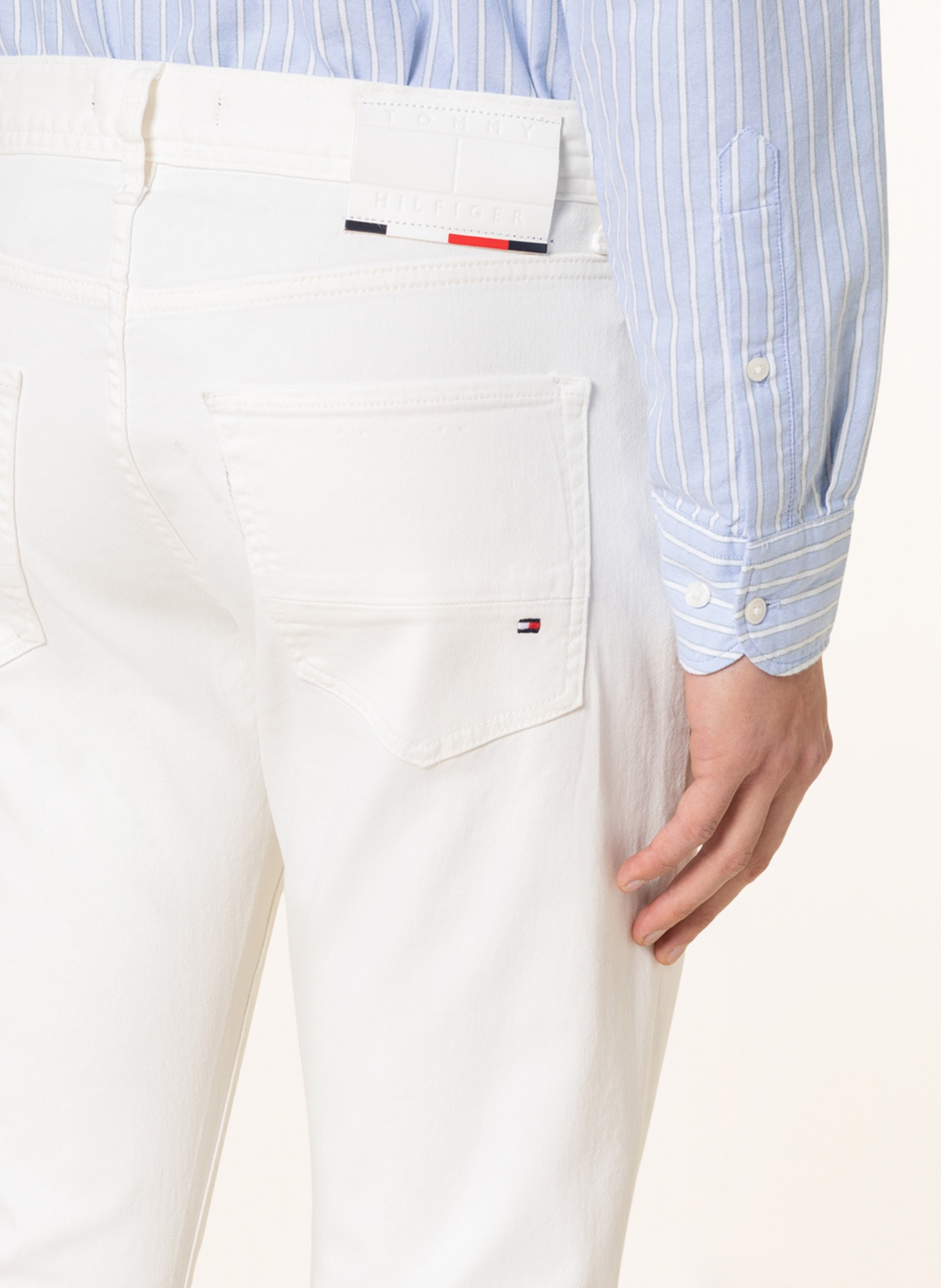 TOMMY HILFIGER Jeans HOUSTON Slim Taper Fit, Farbe: 1CD Gale White (Bild 5)