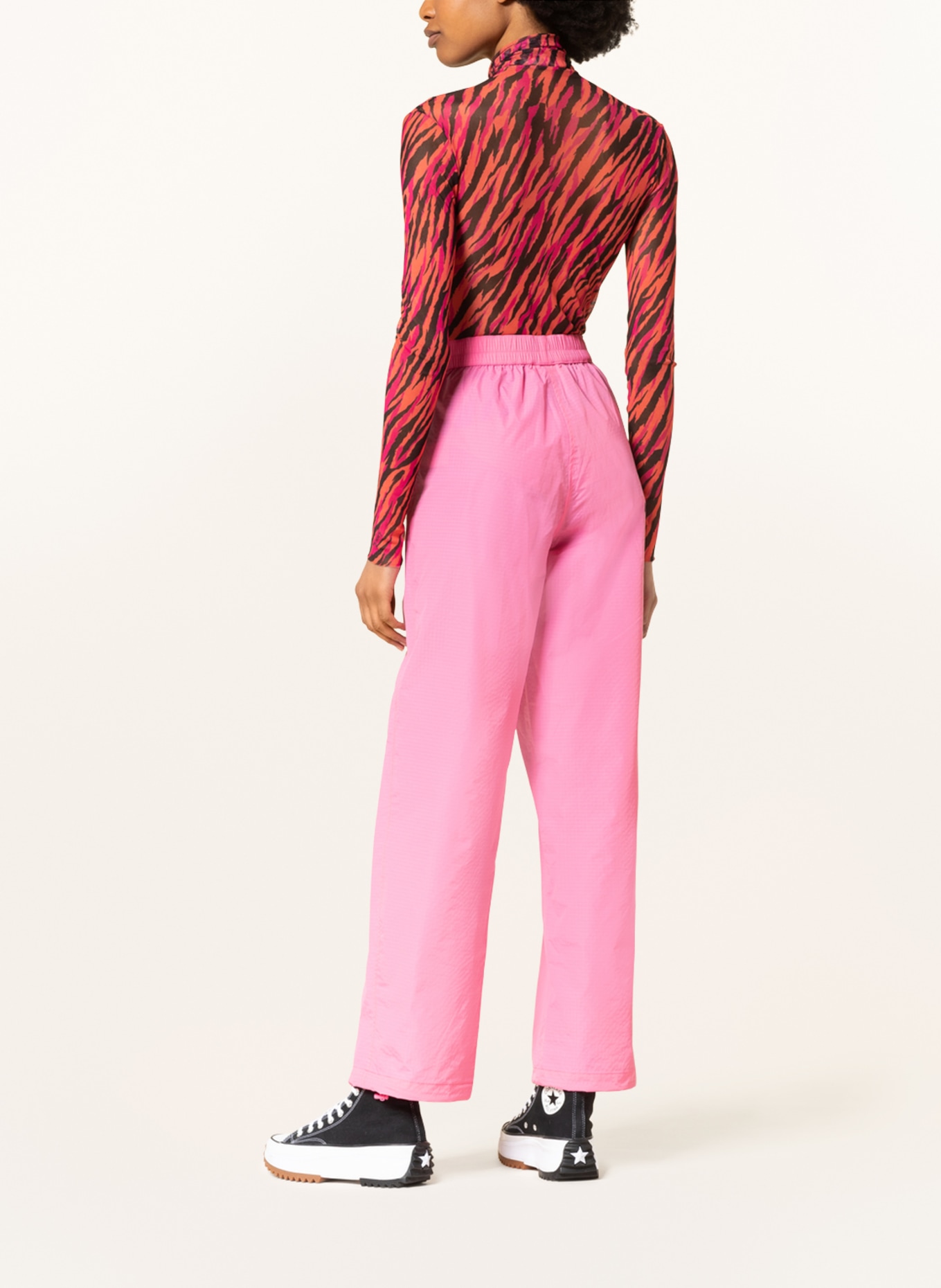 GANNI Pants in jogger style, Color: PINK (Image 3)