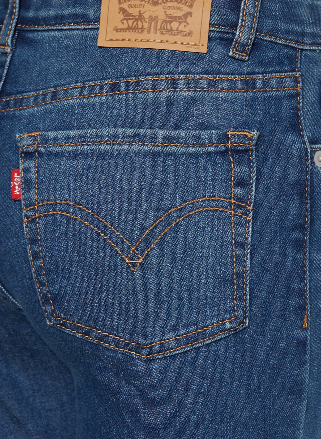 Levi's® Jeans 726 FLARE Slim Fit, Farbe: BLAU (Bild 3)