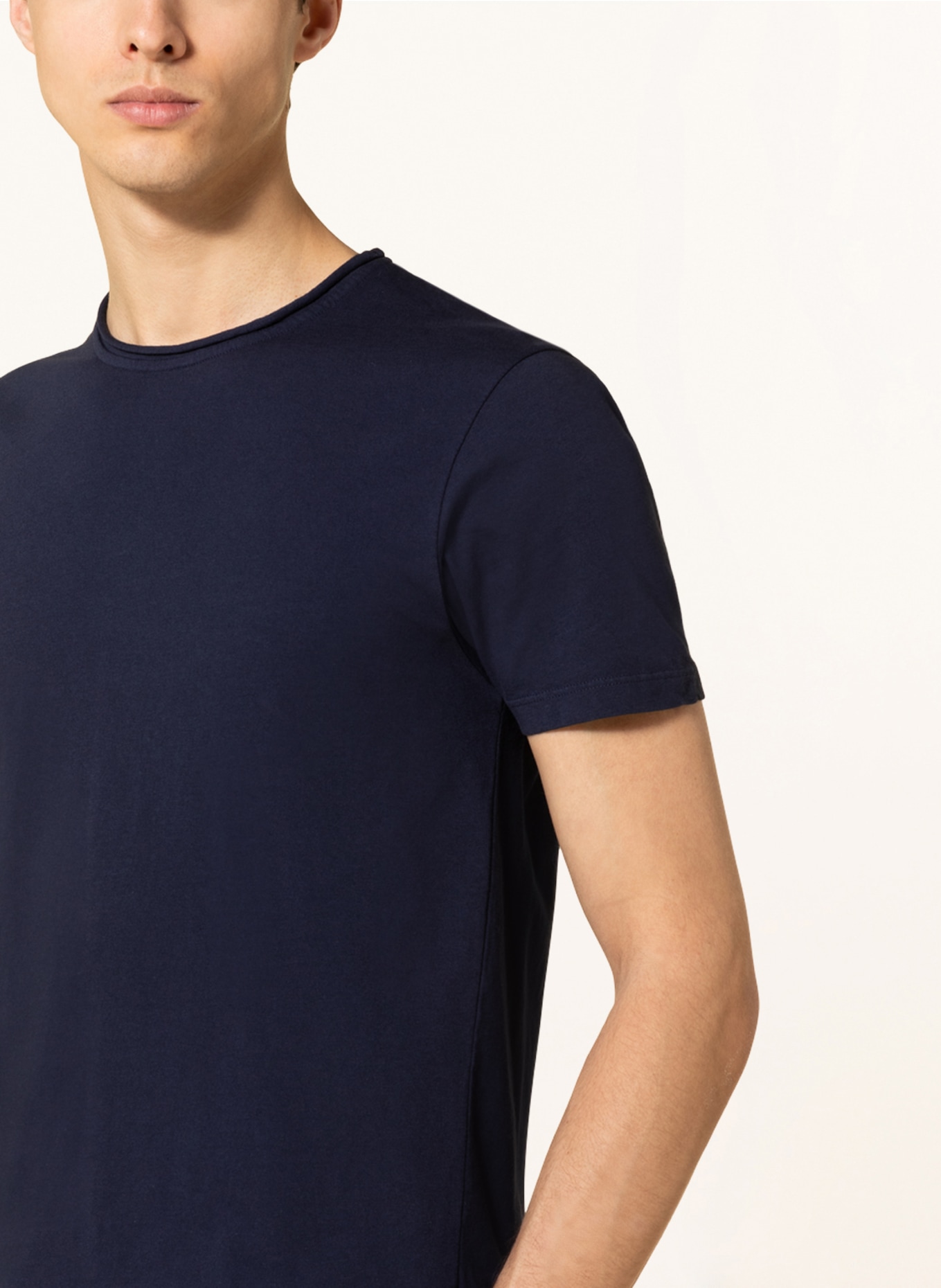 DANIELE FIESOLI T-shirt, Color: DARK BLUE (Image 4)