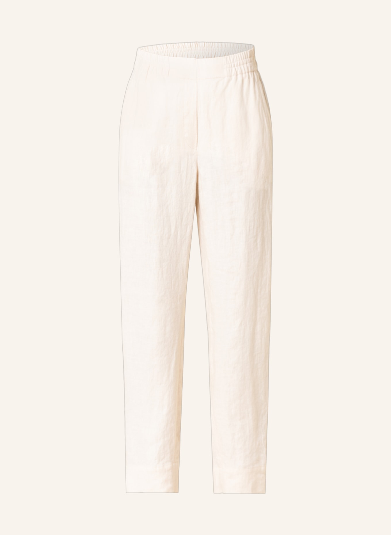 RIANI 7/8 pants made of linen, Color: CREAM (Image 1)