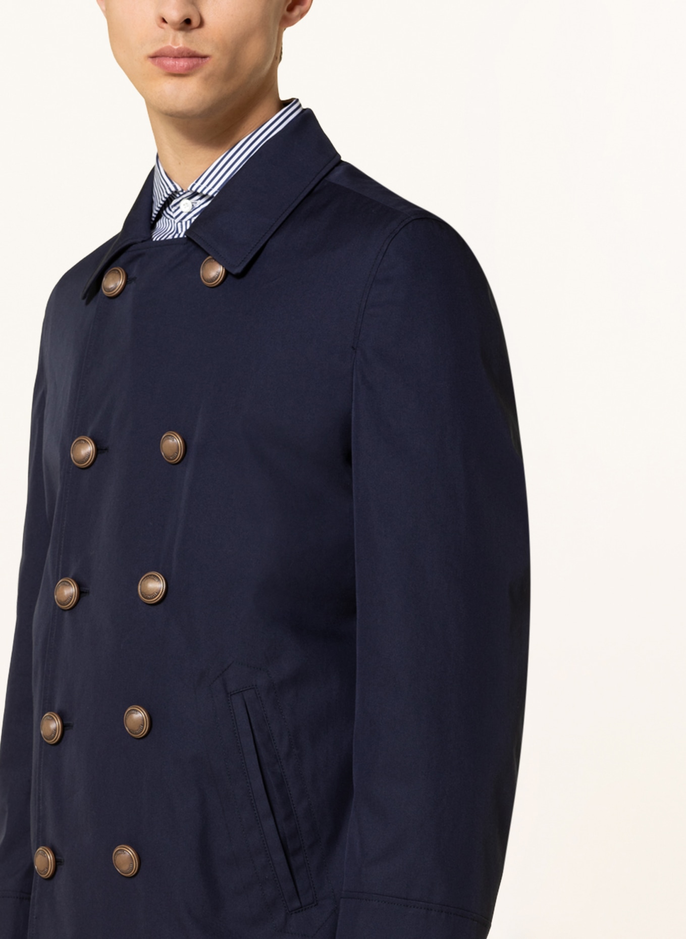 BRUNELLO CUCINELLI Coat, Color: DARK BLUE (Image 4)