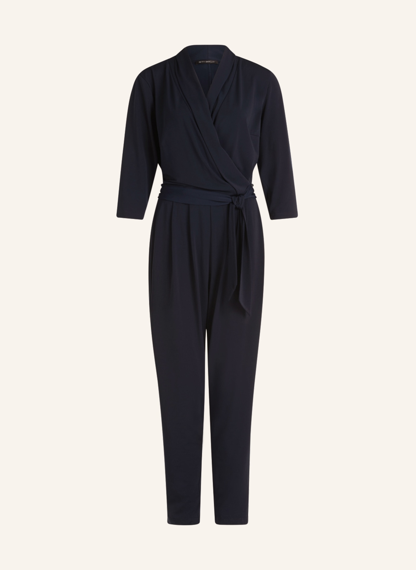 Betty Barclay Jumpsuit with 3/4 sleeves, Color: DARK BLUE (Image 1)