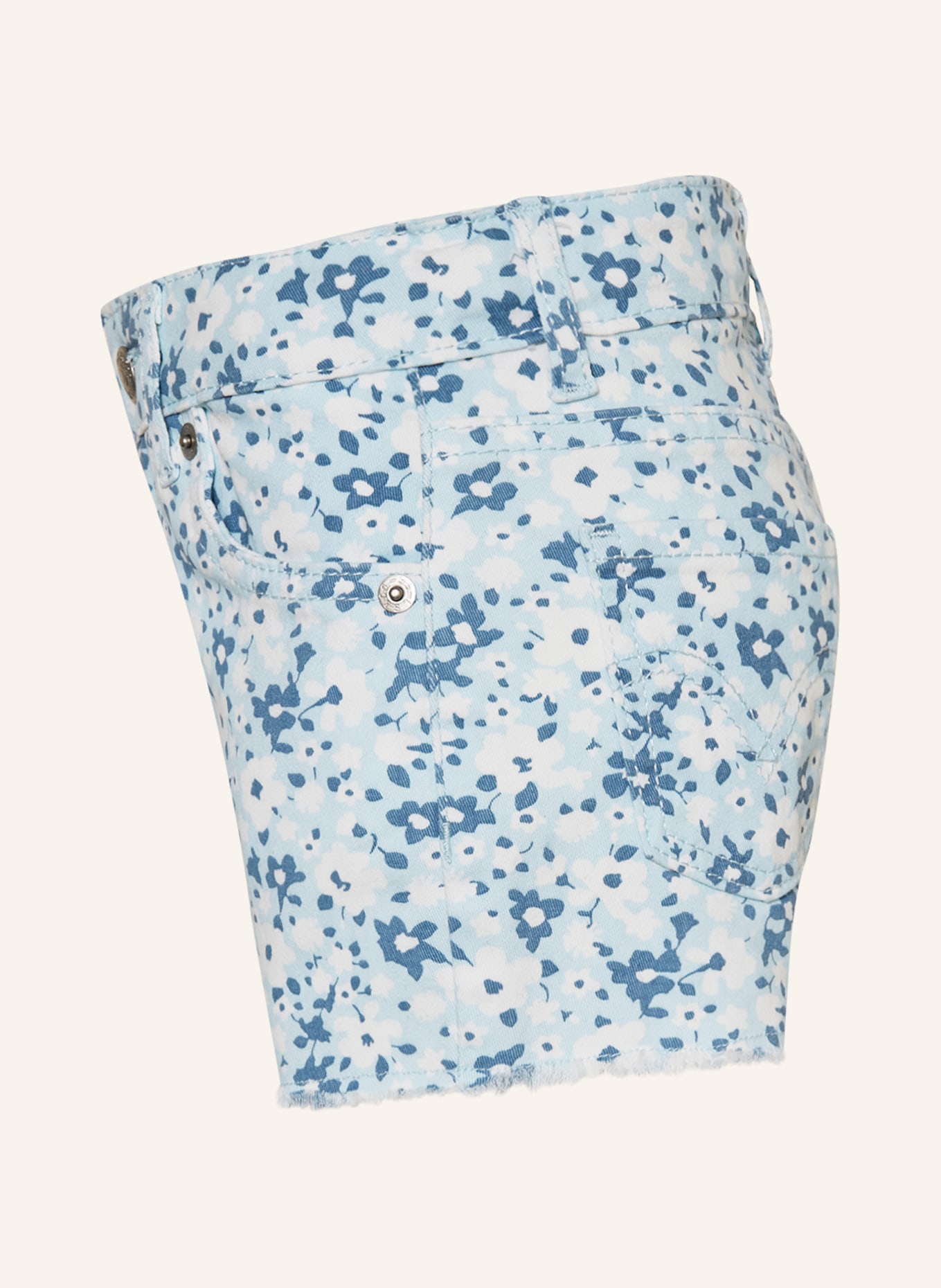 Levi's® Džínové šortky Slim Fit, Barva: BEN porcelaine blue (Obrázek 4)
