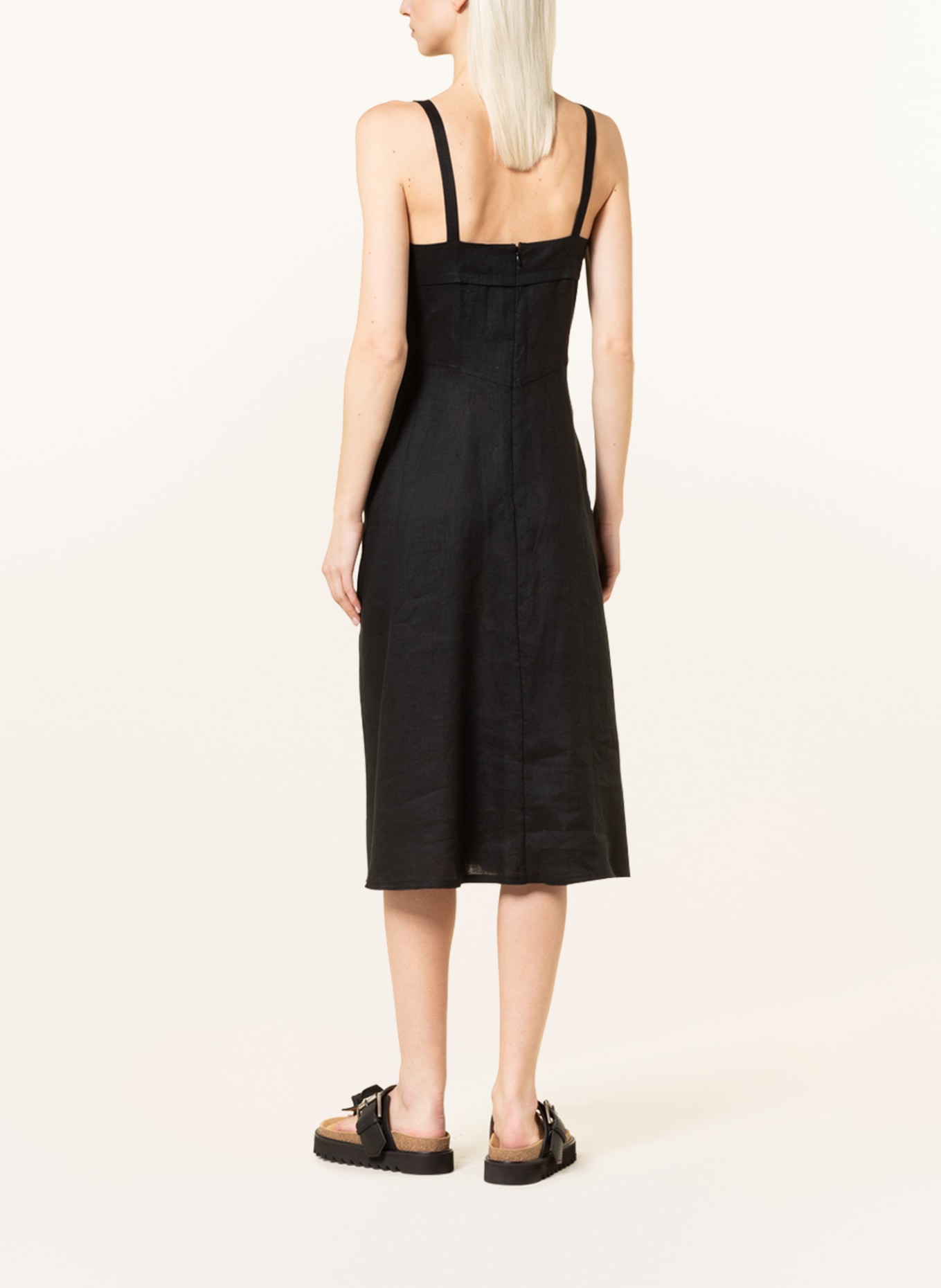 Calvin Klein Linen dress in black