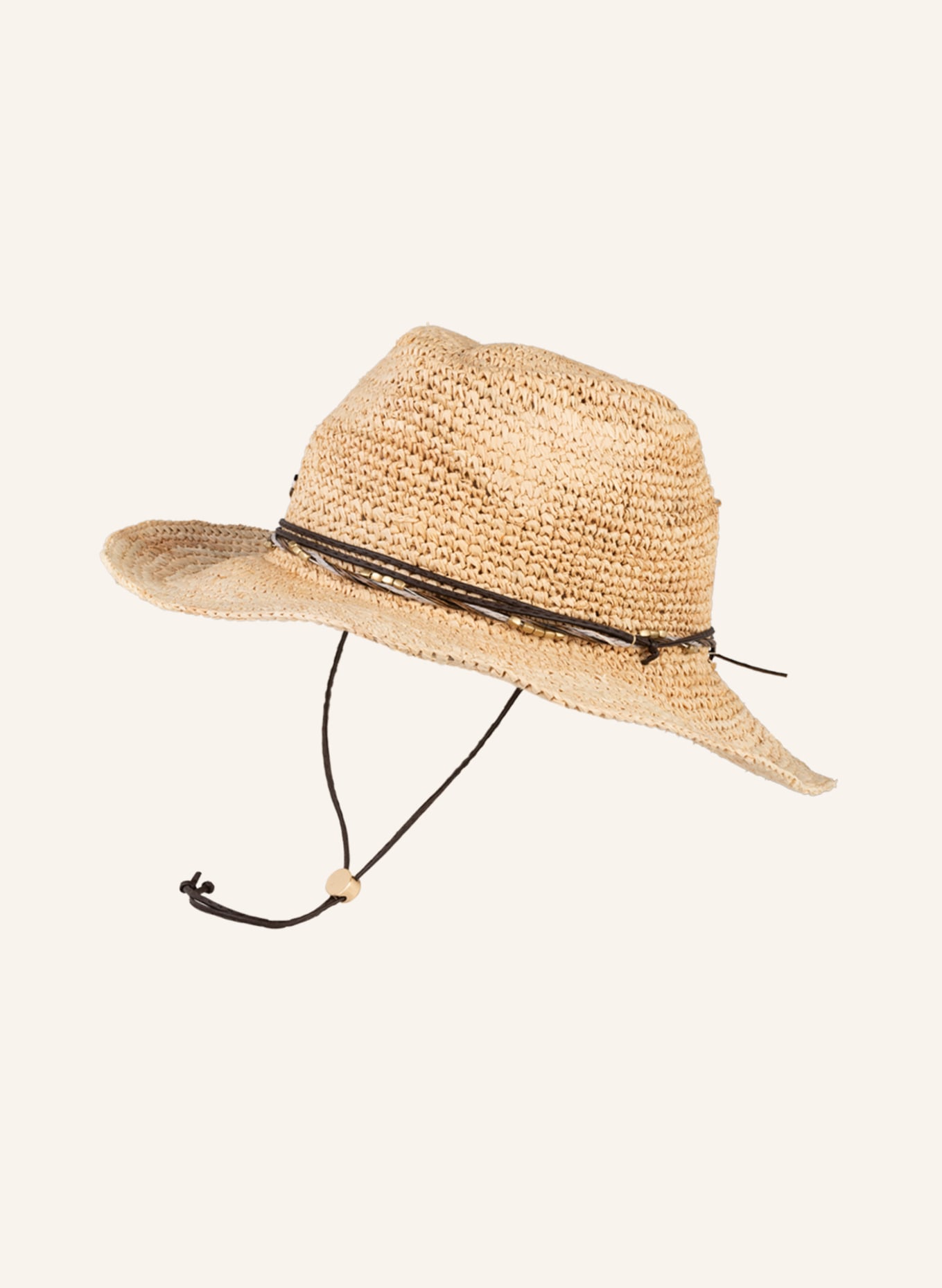 LOEVENICH Straw hat, Color: CAMEL (Image 1)
