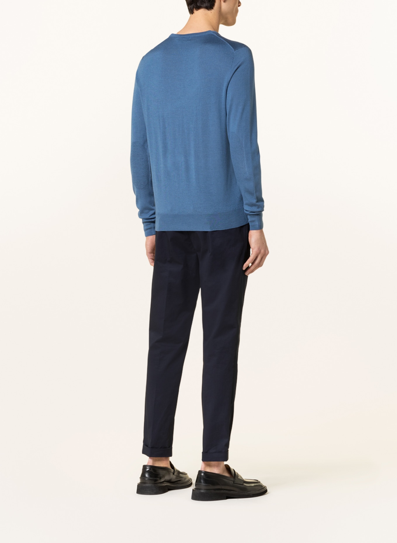 HACKETT LONDON Pullover aus Merinowolle, Farbe: BLAU (Bild 3)