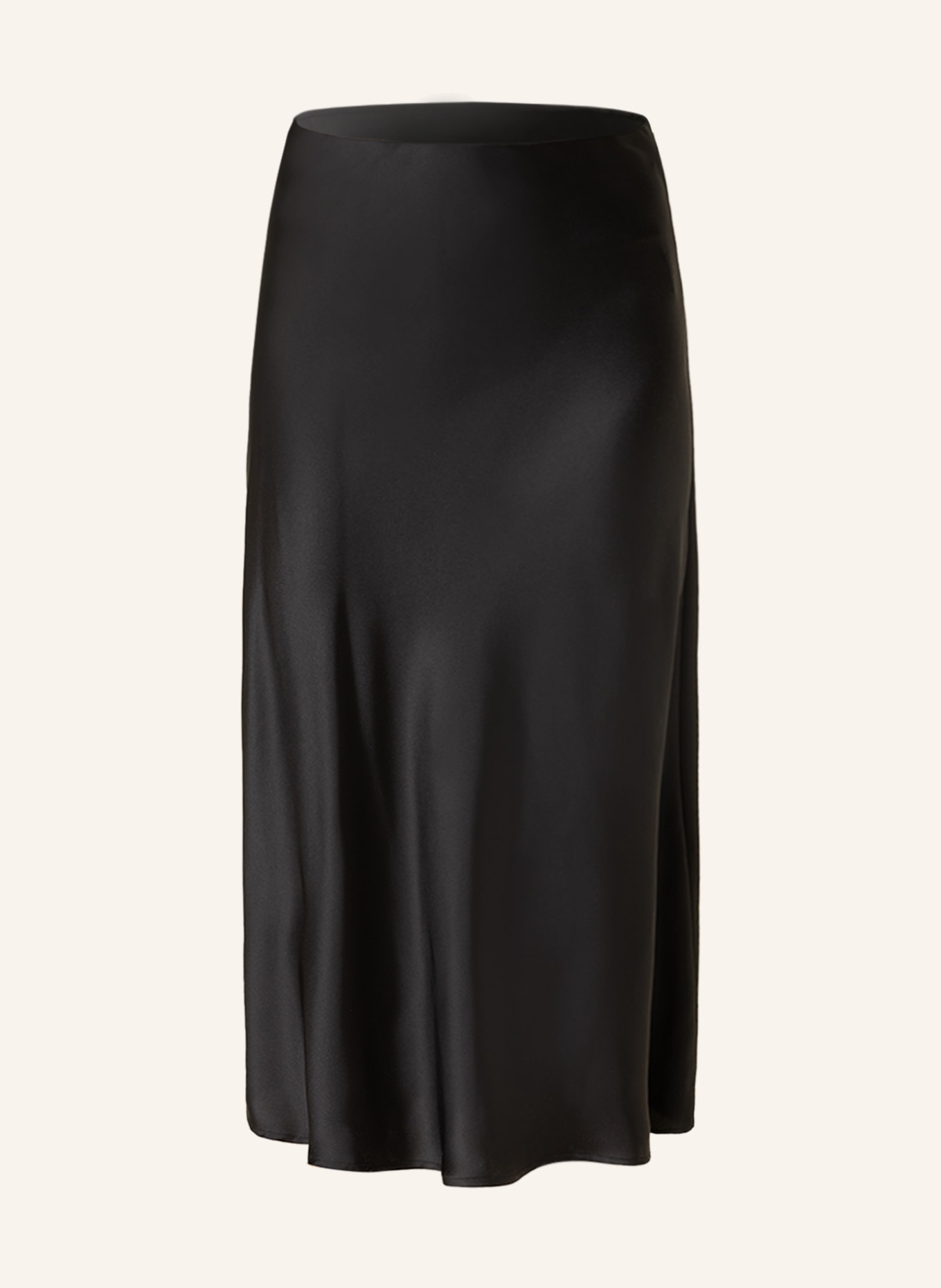 NEO NOIR Satin skirt BOVARY, Color: BLACK (Image 1)