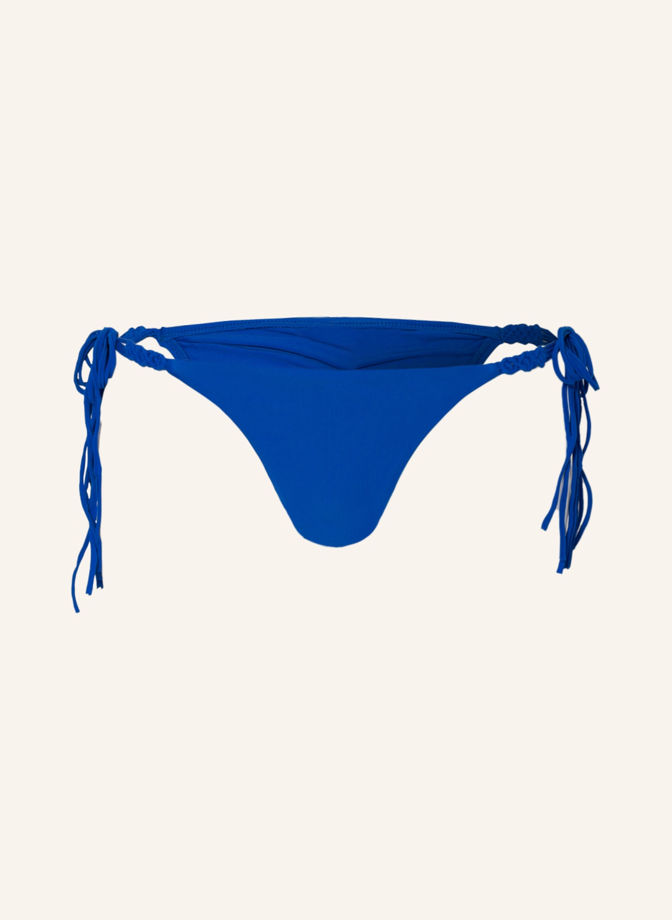 PILYQ Brazilian bikini bottoms MILA TIE TEENY, Color: BLUE (Image 1)