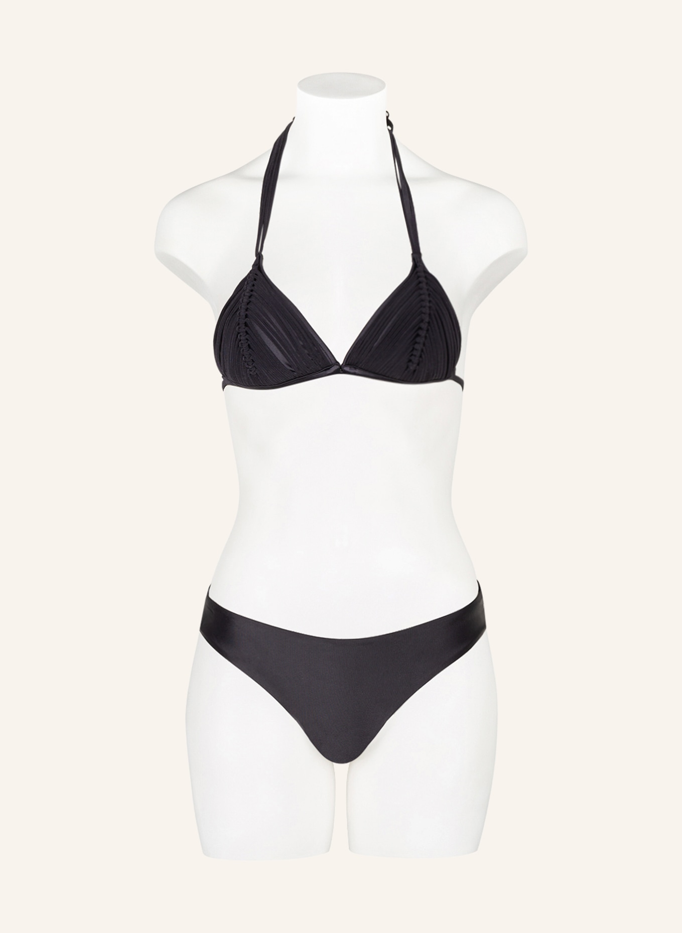 PILYQ Triangel-Bikini-Top ISLA, Farbe: SCHWARZ (Bild 2)