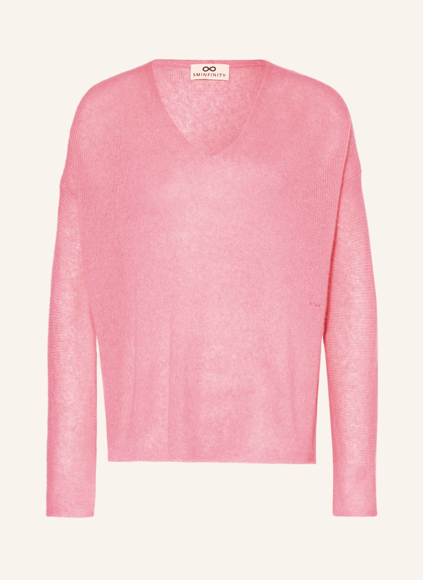 SMINFINITY Cashmere sweater, Color: PINK (Image 1)