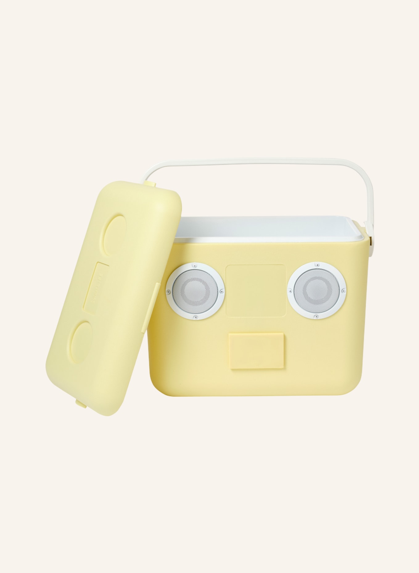 SUNNYLIFE Cool box UTOPIA with loudspeaker, Color: YELLOW (Image 2)