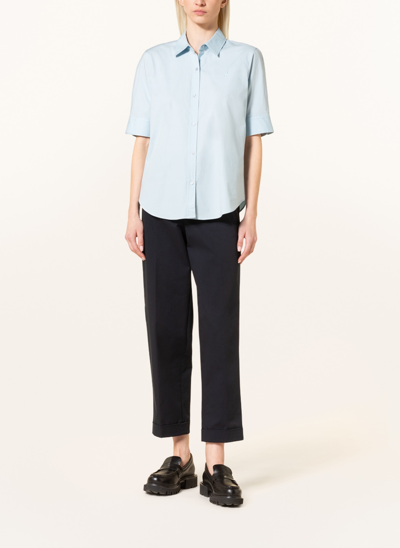 HUGO Shirt blouse THE SUMMER SHIRT, Color: LIGHT BLUE (Image 2)
