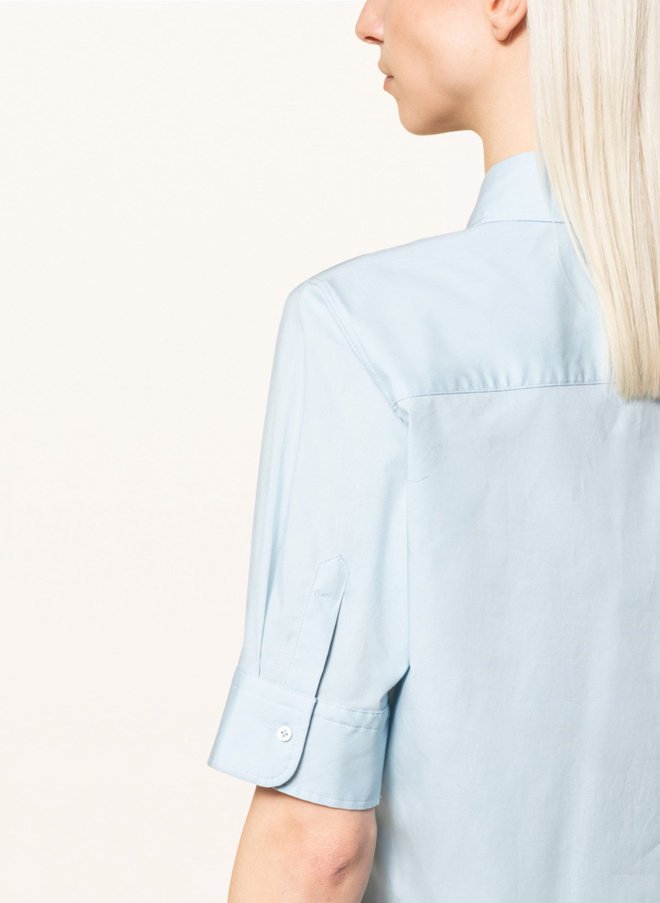 HUGO Shirt blouse THE SUMMER SHIRT, Color: LIGHT BLUE (Image 5)