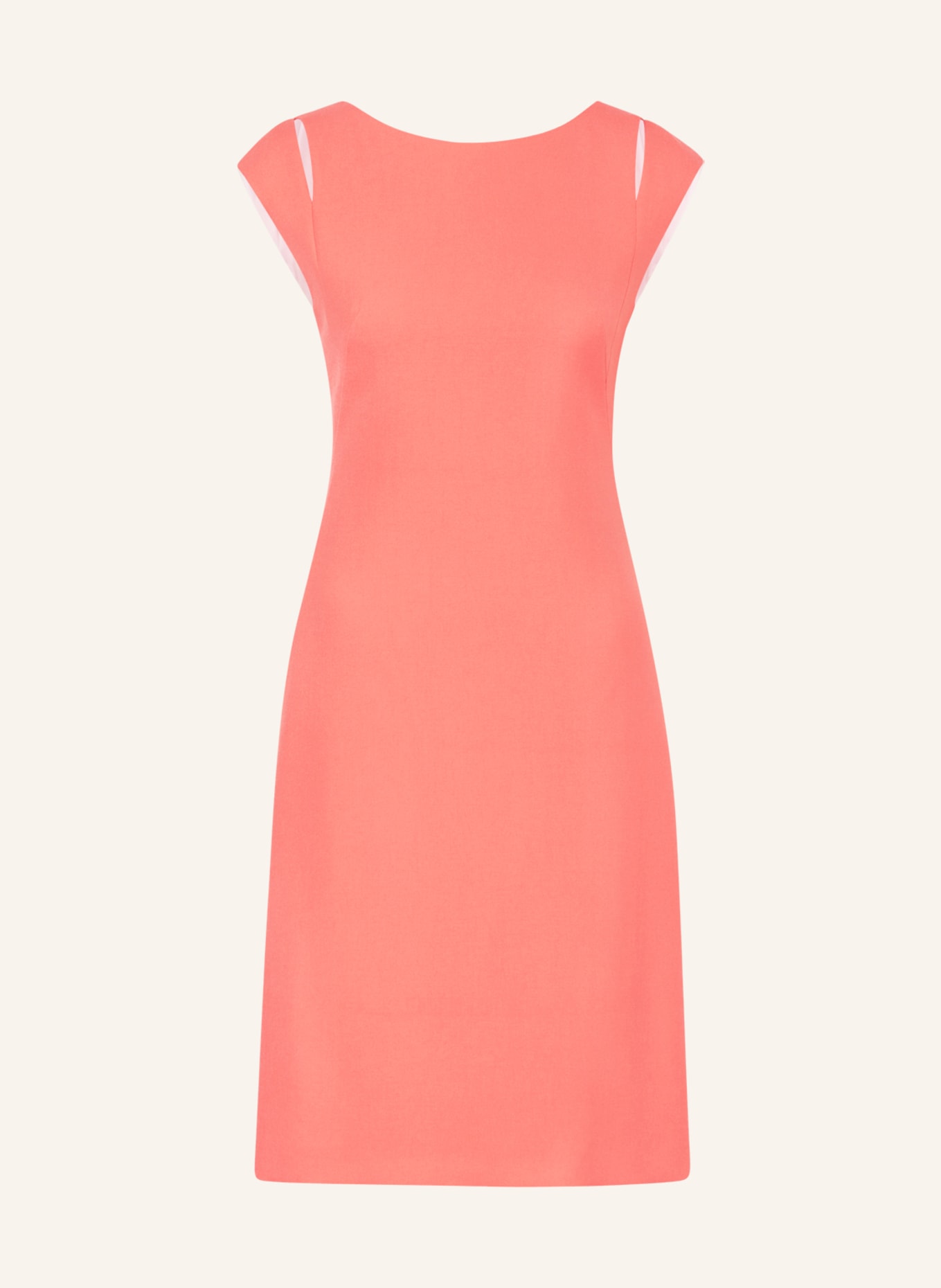 BOSS Dress DILEKY with cut-outs, Color: SALMON (Image 1)