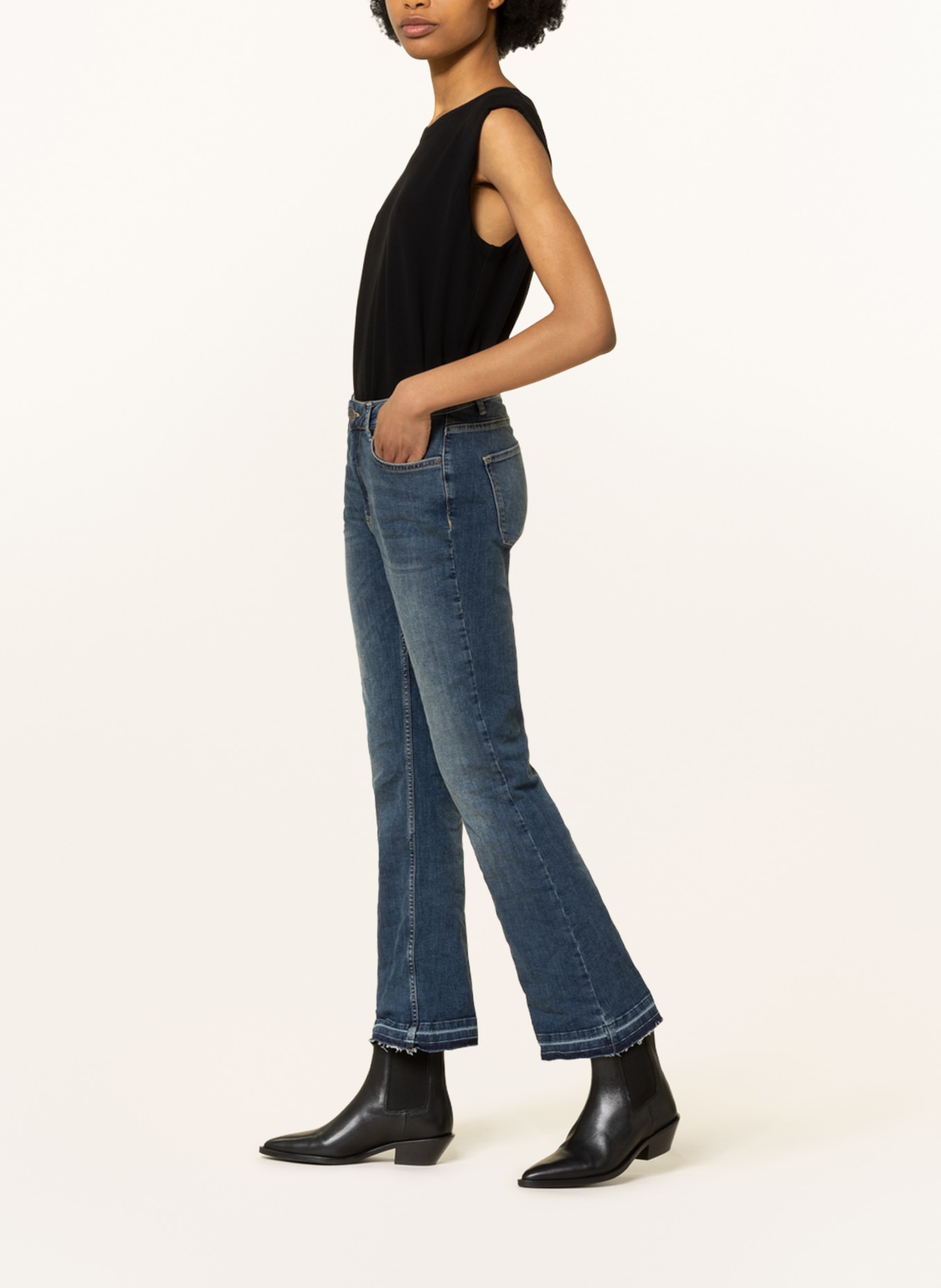 Buena Vista Flared jeans, Color: 2472 heavy stone (Image 4)